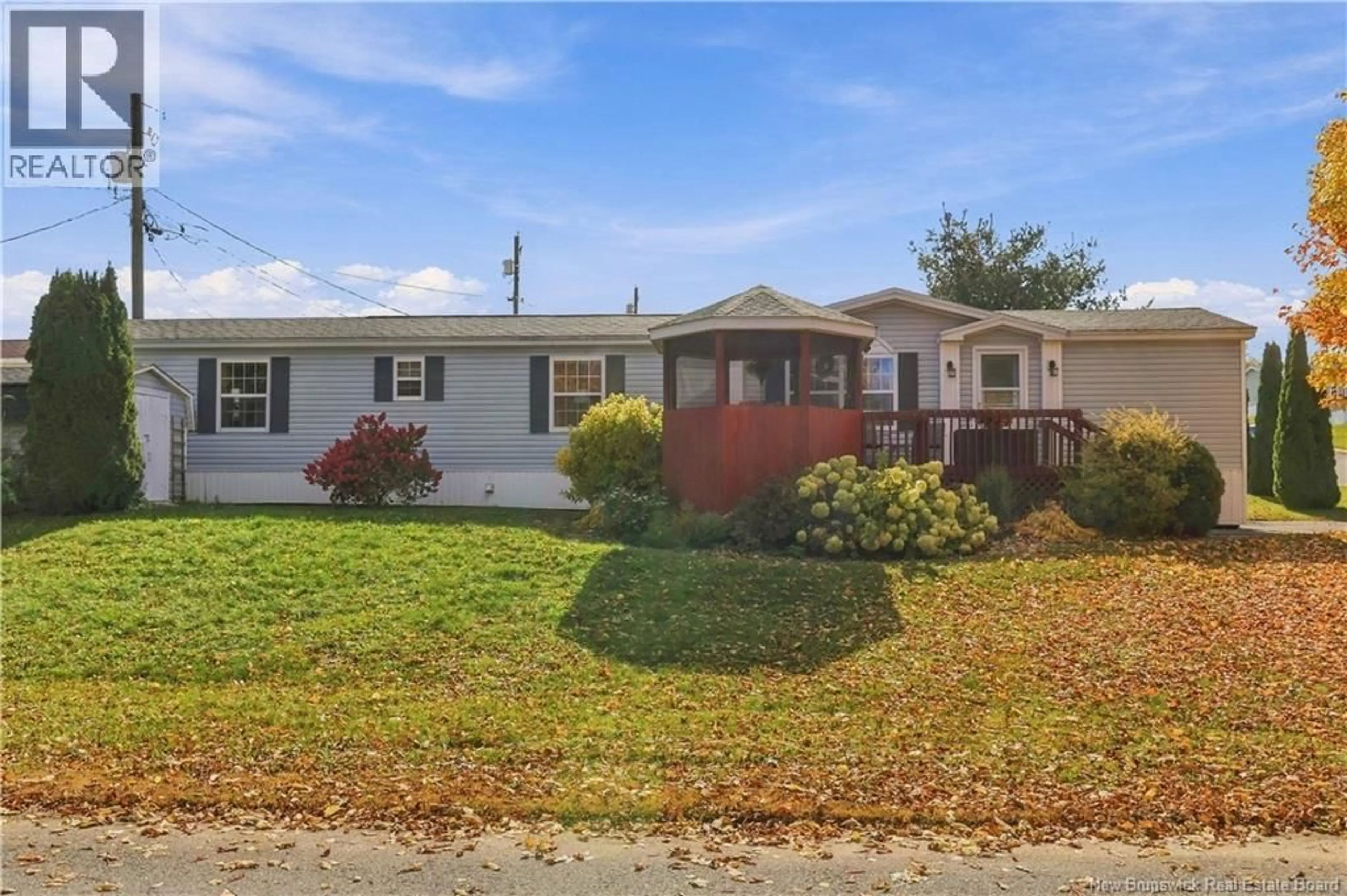 A pic from outside/outdoor area/front of a property/back of a property/a pic from drone, street for 48 BARRINGTON ROAD, Fredericton New Brunswick E3C1L8