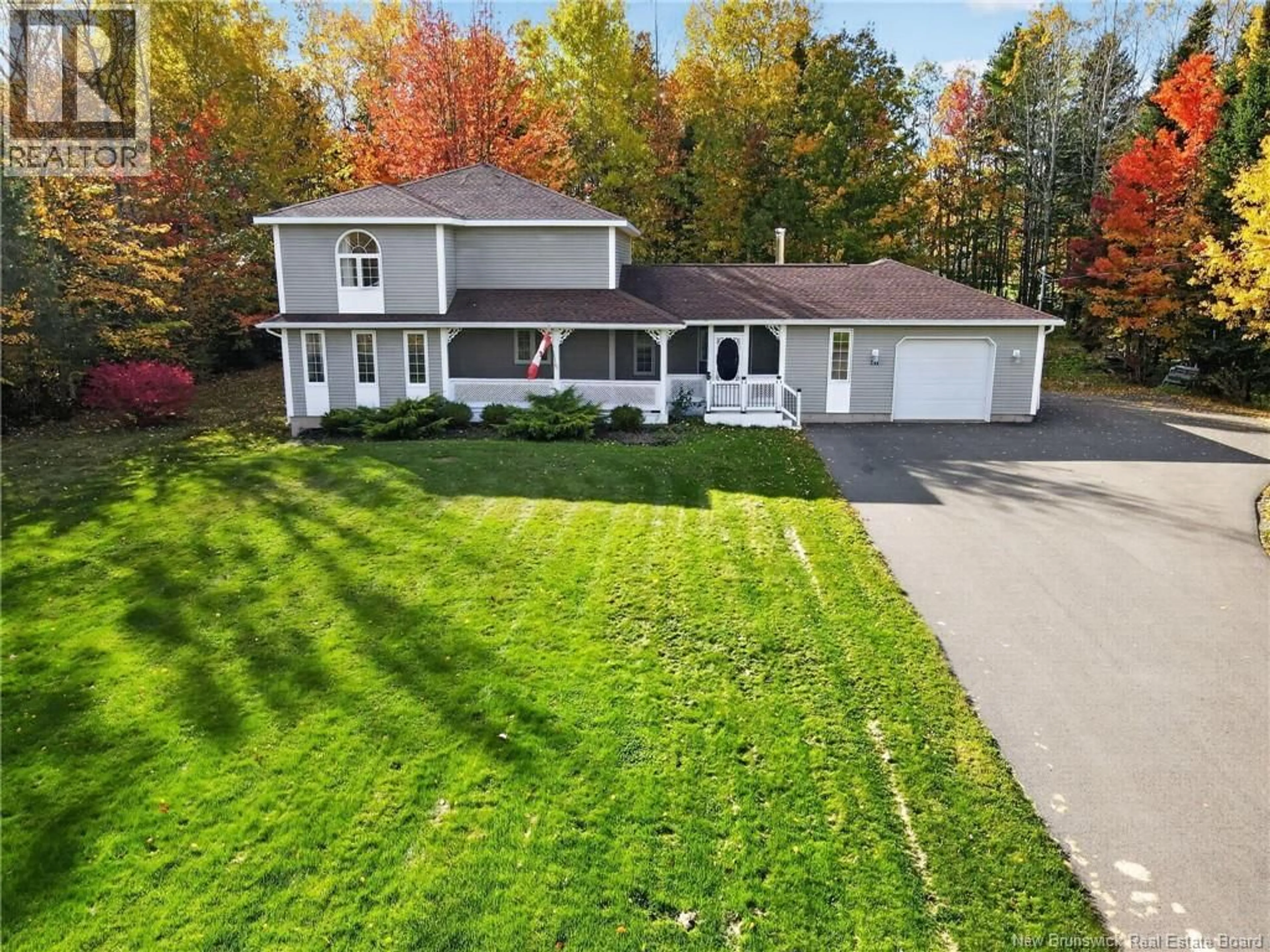 A pic from outside/outdoor area/front of a property/back of a property/a pic from drone, street for 67 MANOR RIDGE, Lower Coverdale New Brunswick E1J1J4