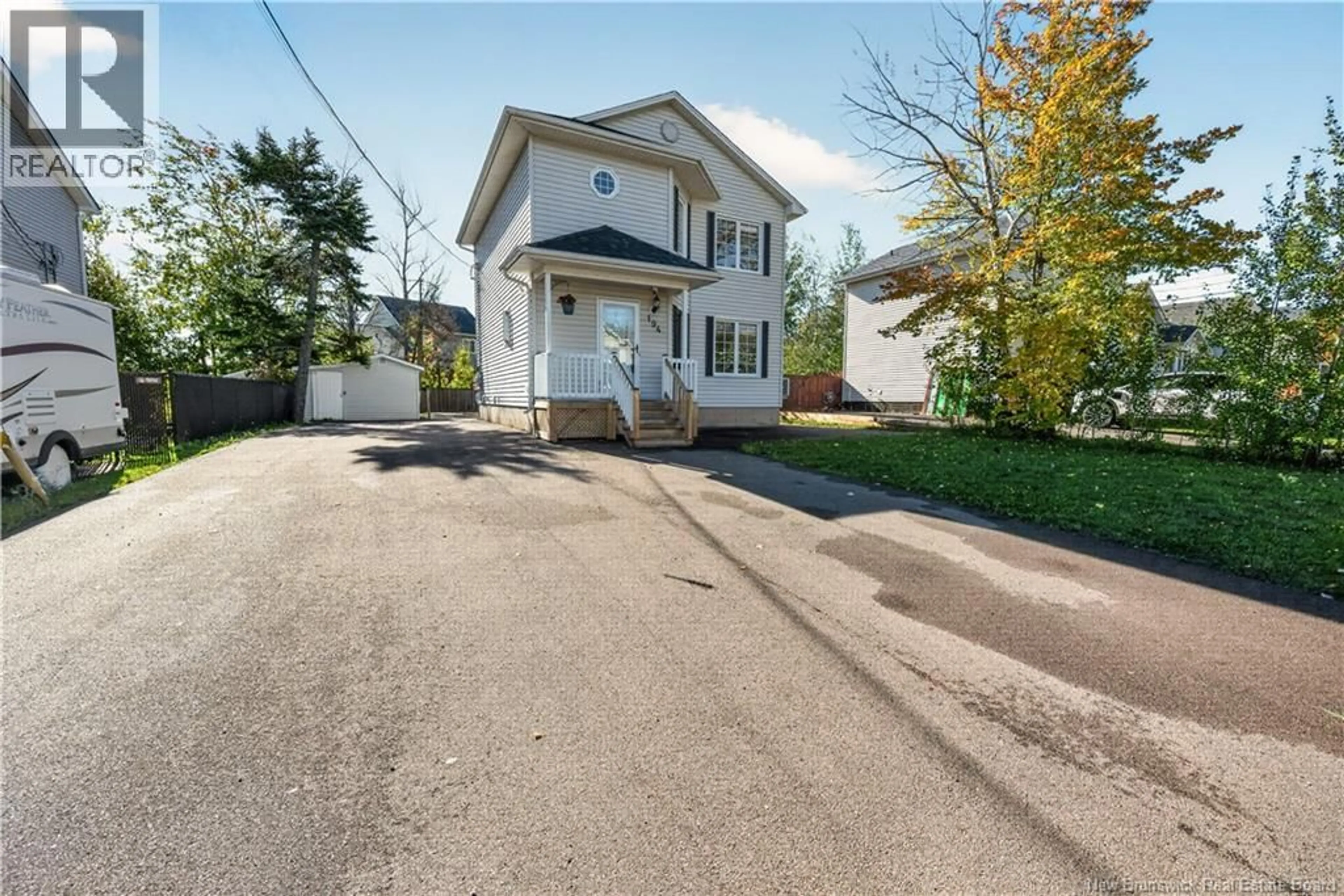A pic from outside/outdoor area/front of a property/back of a property/a pic from drone, street for 194 RENNICK ROAD, Moncton New Brunswick E1G7Y6