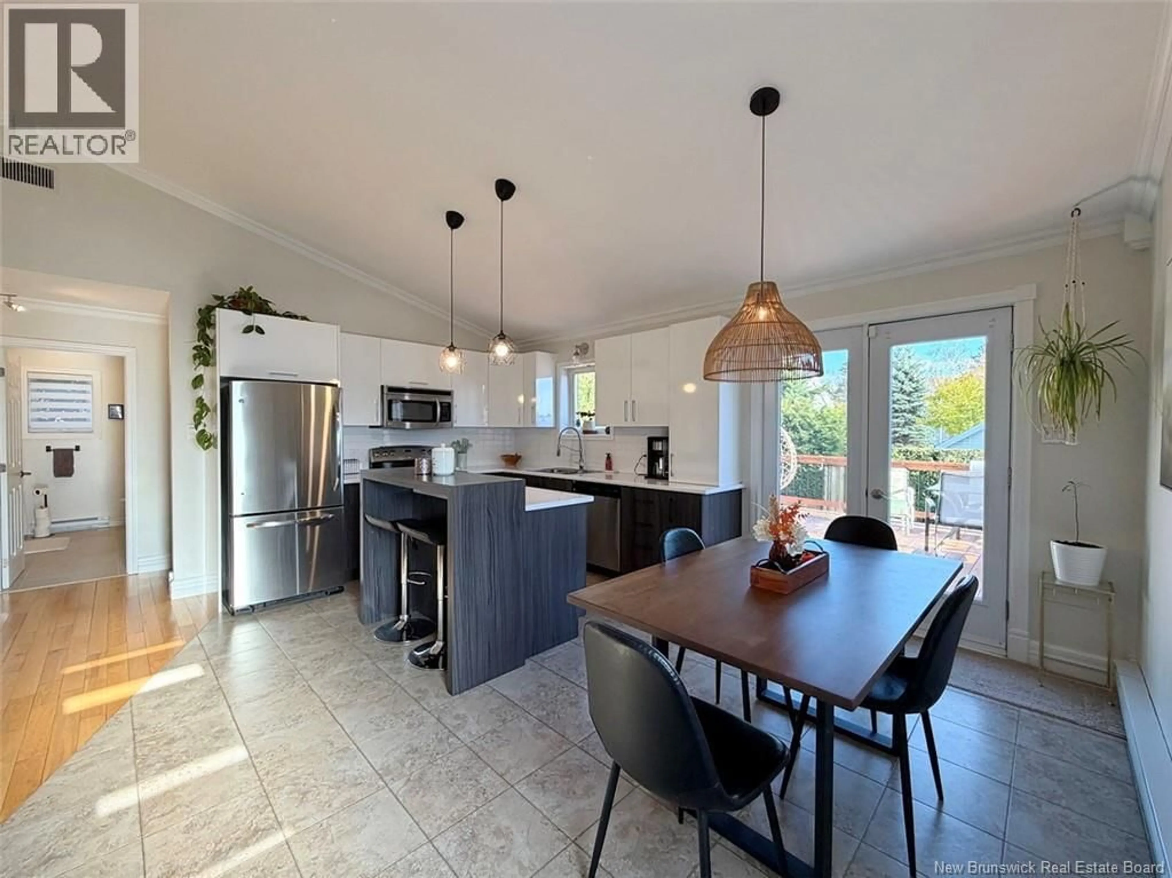 Open concept kitchen, unknown for 97 OLIVIER BOUCHER ROAD, Edmundston New Brunswick E3V4X1