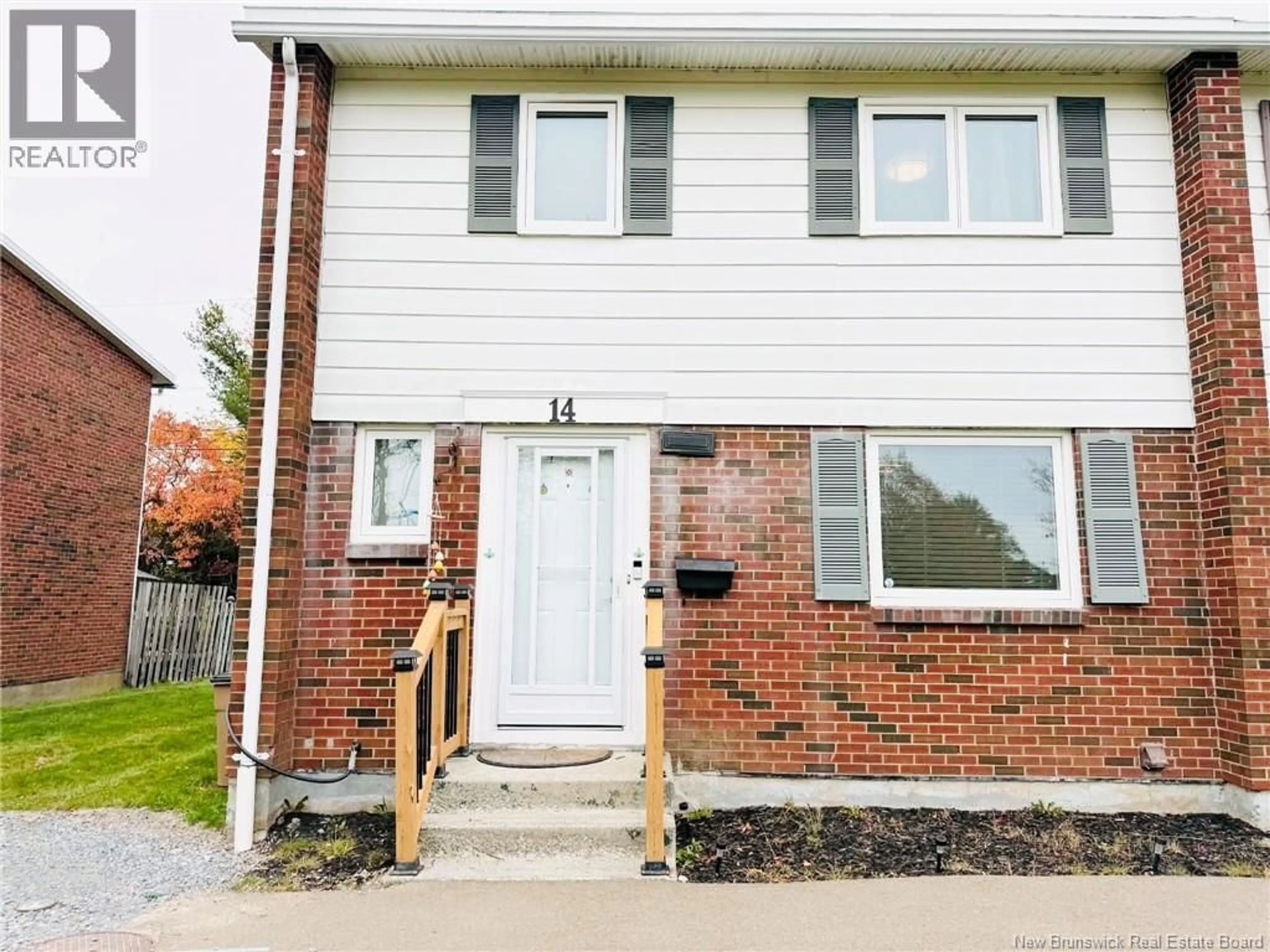 Home with brick exterior material, street for 14 WASSON COURT, Saint John New Brunswick E2K2K6