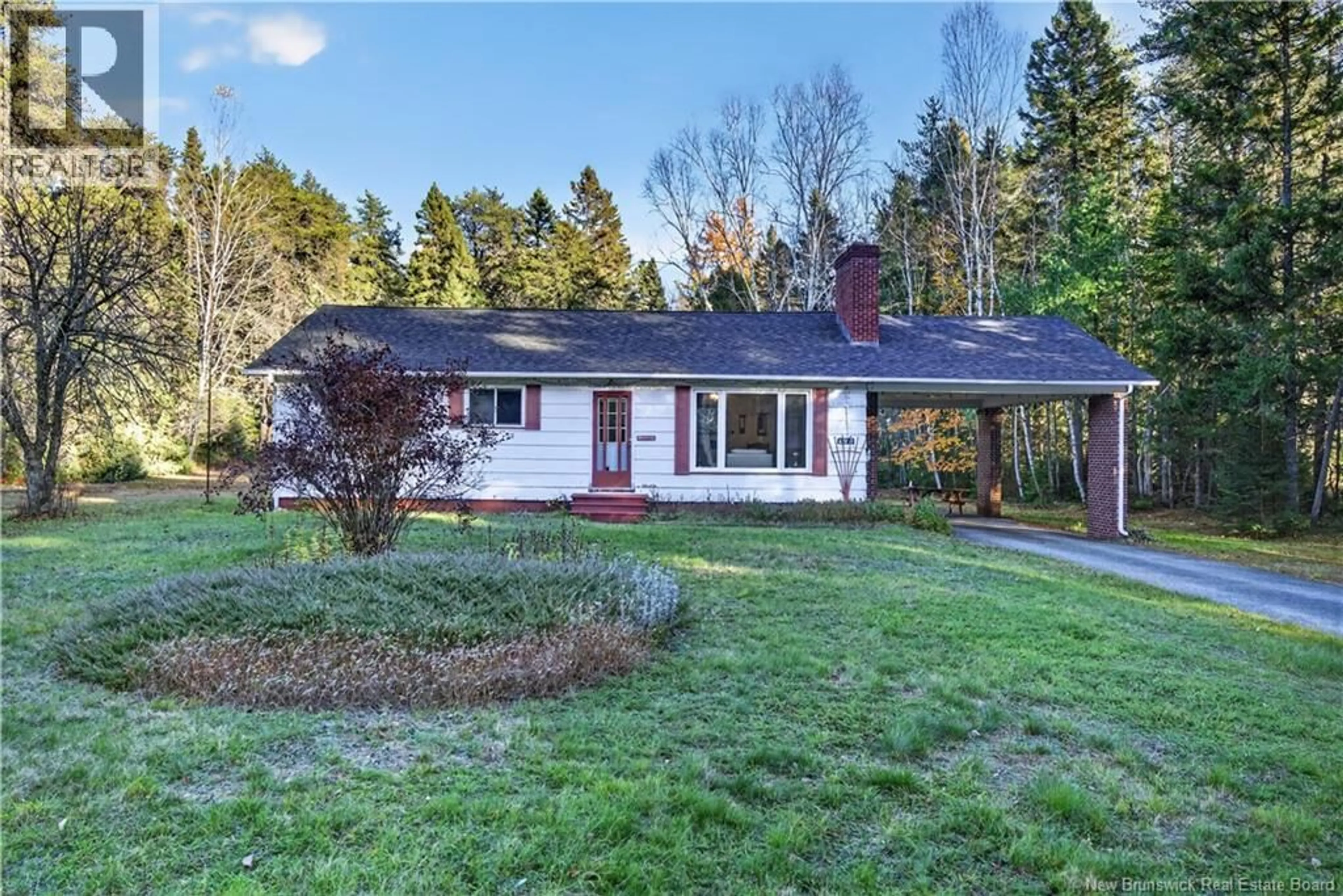 Home with vinyl exterior material, street for 698 NORTHWEST ROAD, Exmoor New Brunswick E9E1L5