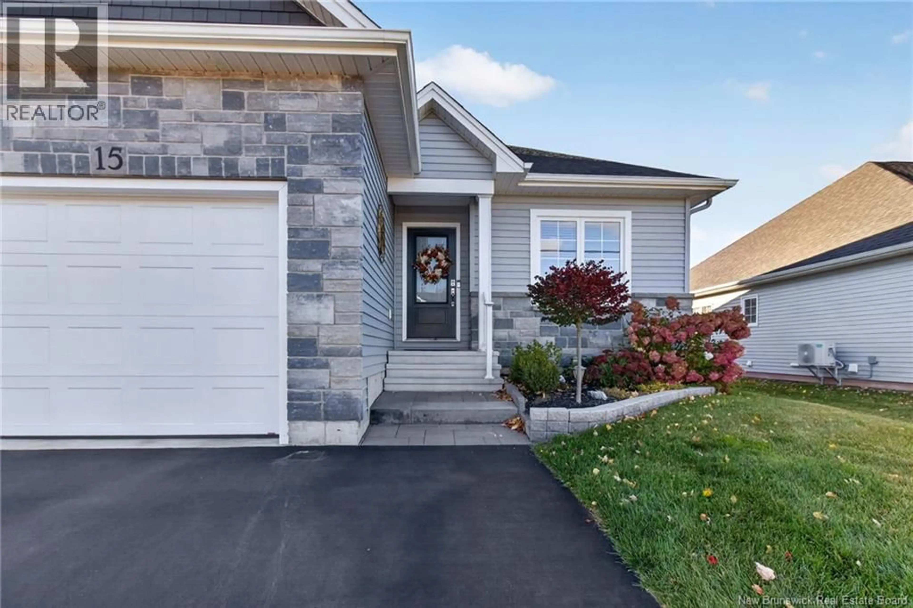 Home with vinyl exterior material, street for 15 ROSENBURG STREET, Moncton New Brunswick E1G6E9