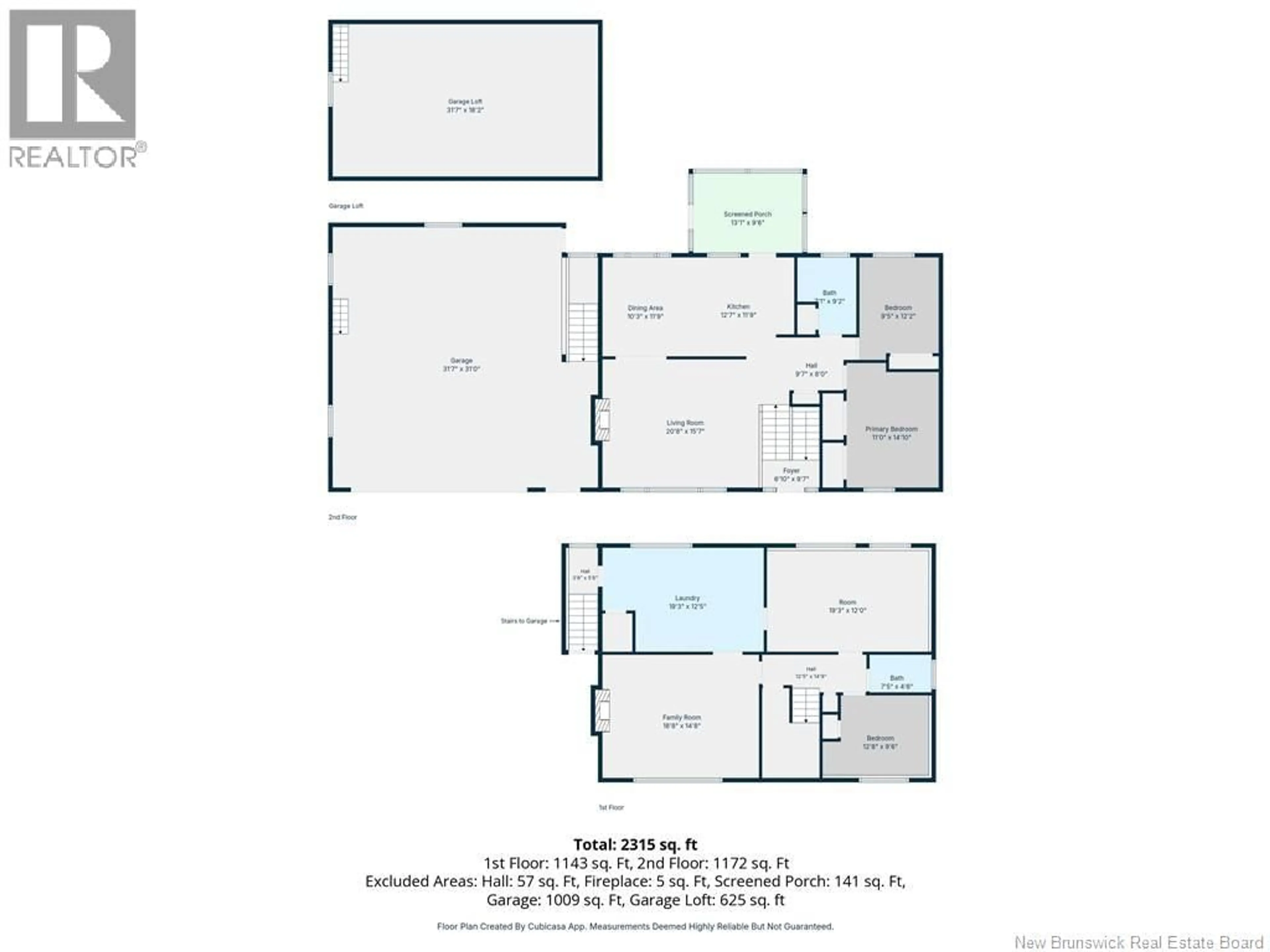 Floor plan for 31 ROBINSON DRIVE, Fredericton New Brunswick E3A1L7