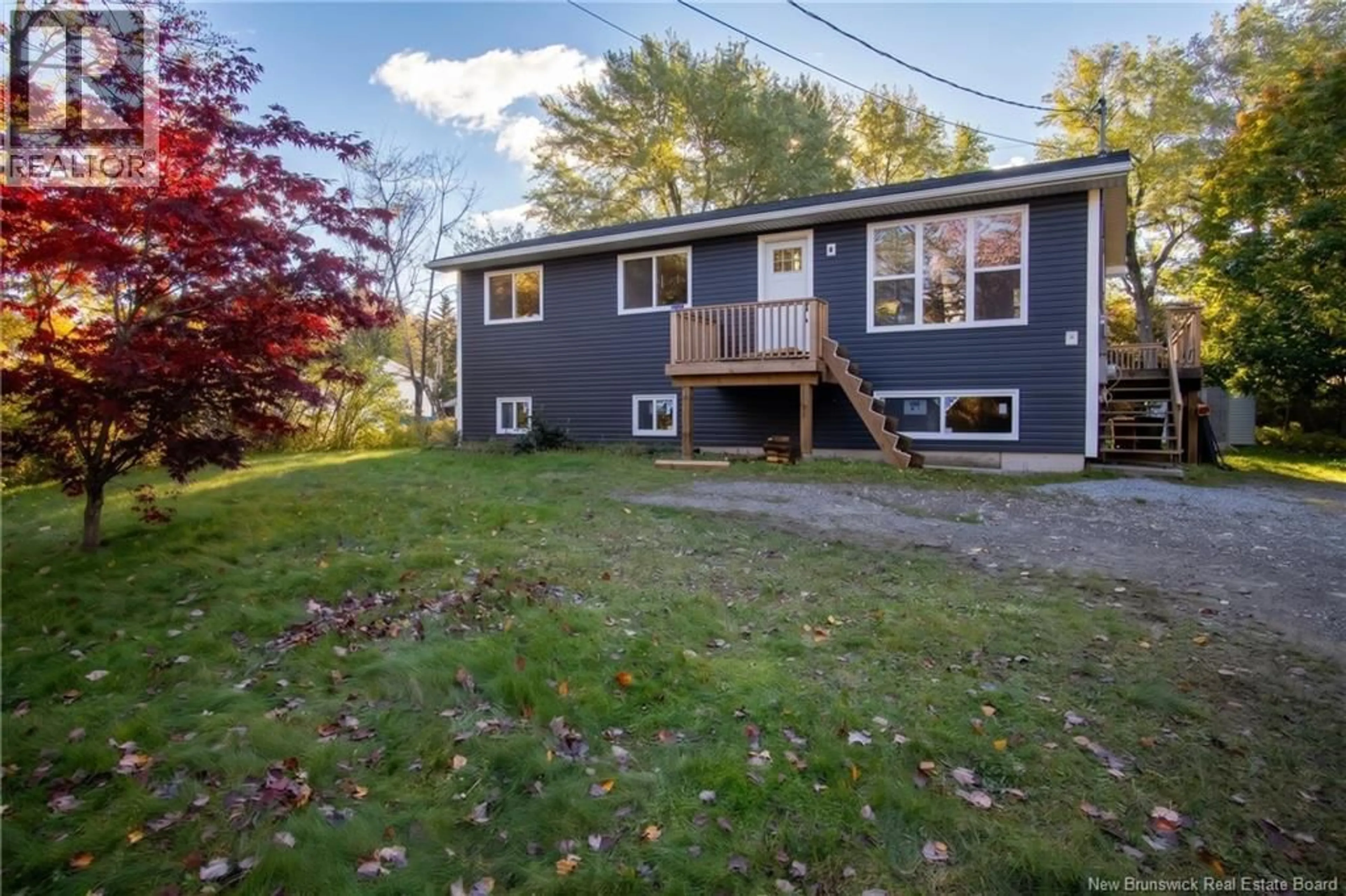 Home with vinyl exterior material, street for 3234 LOCH LOMOND ROAD, Saint John New Brunswick E2N1B3