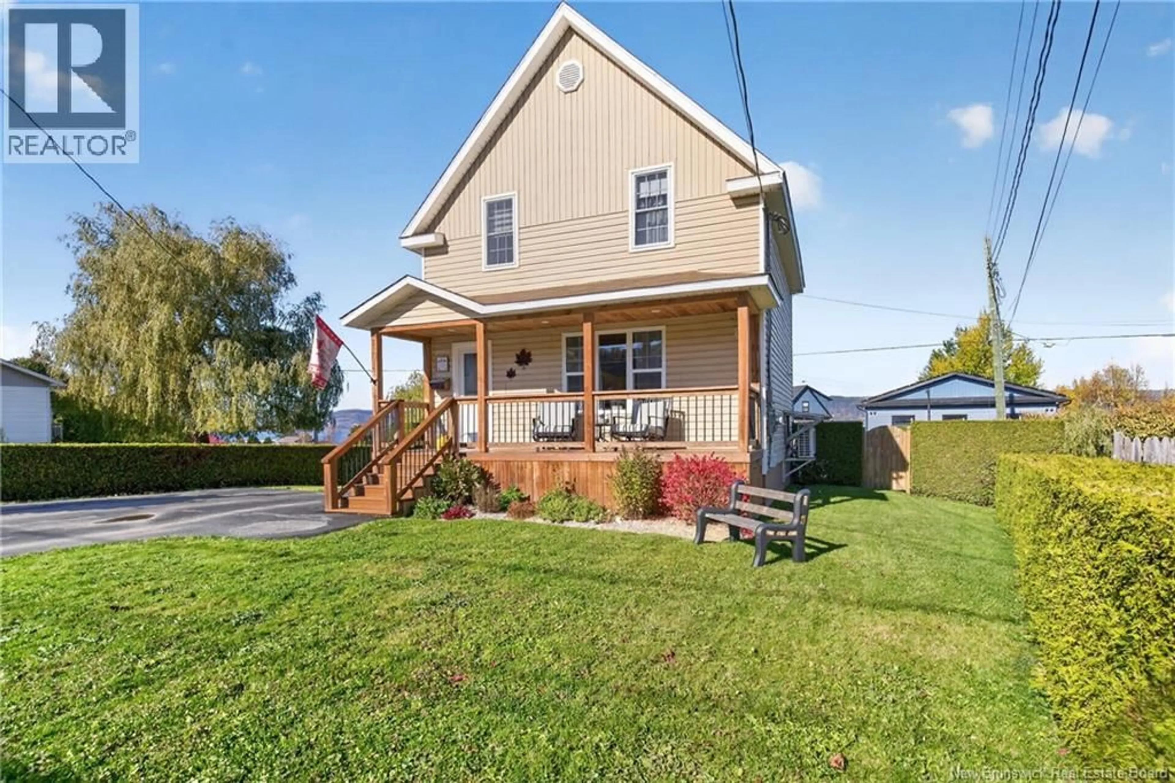 Home with vinyl exterior material, street for 451 VANIER STREET, Campbellton New Brunswick E3N1V2