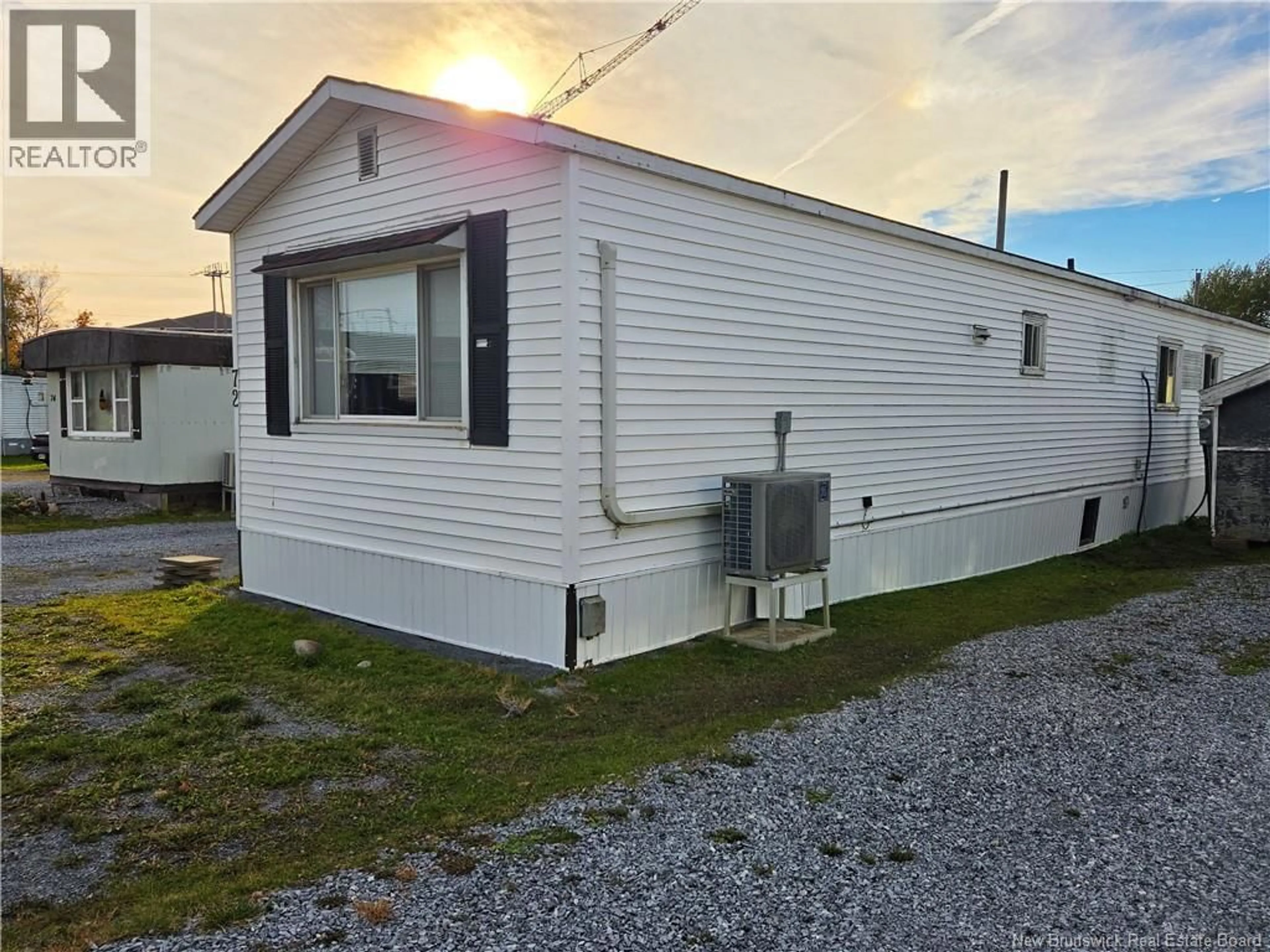 Home with vinyl exterior material, street for 72 VIOLET STREET, Saint John New Brunswick E2M5M7