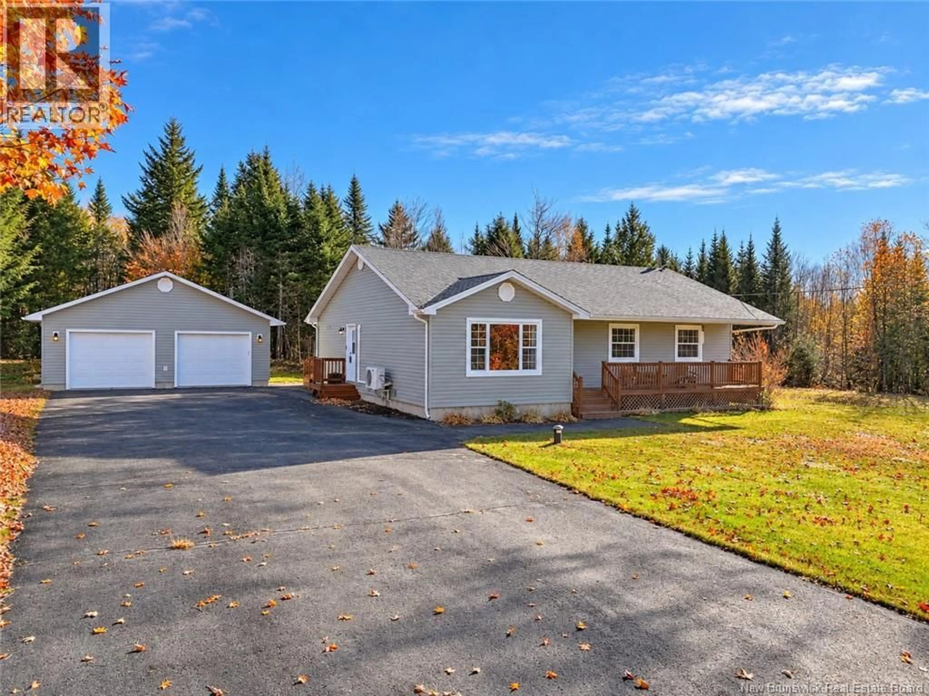 Home with vinyl exterior material, street for 108 ROUTE 628, Penniac New Brunswick E3A8X3