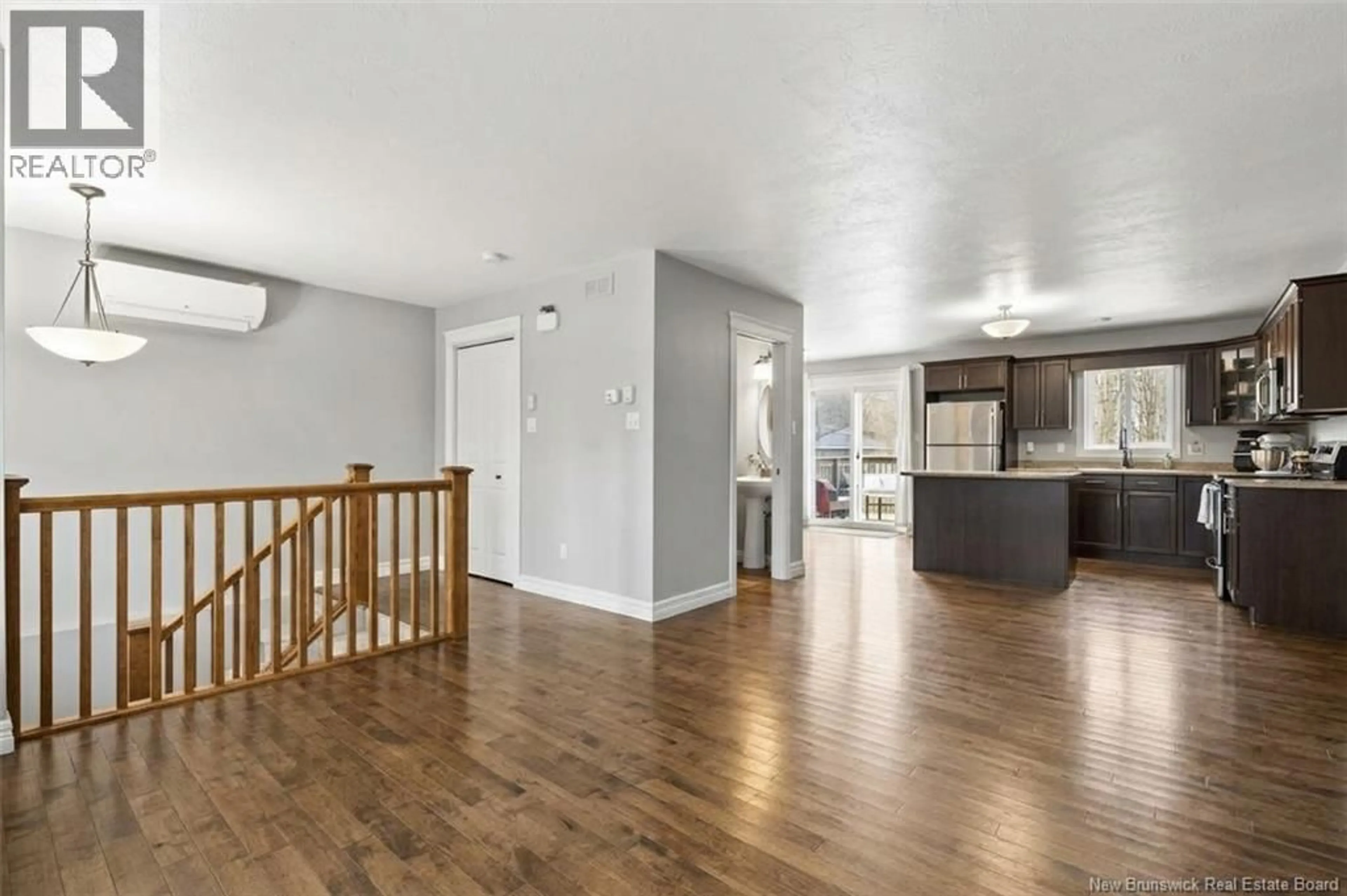Open concept kitchen, wood/laminate floor for 196 LORETTE STREET, Dieppe New Brunswick E1A0E2