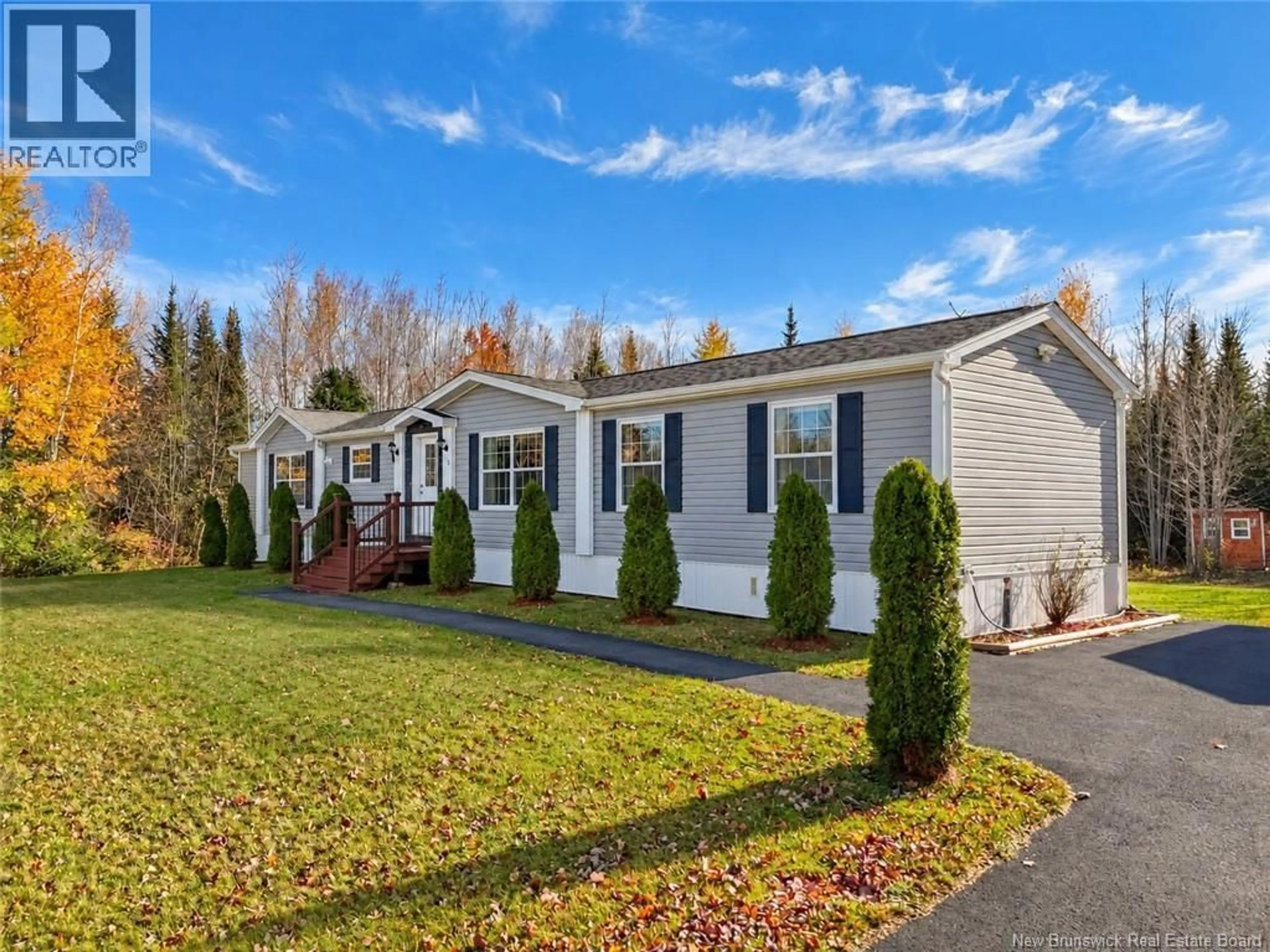 Home with vinyl exterior material, street for 34 WENDY CRESCENT, Rusagonis New Brunswick E3B0L5