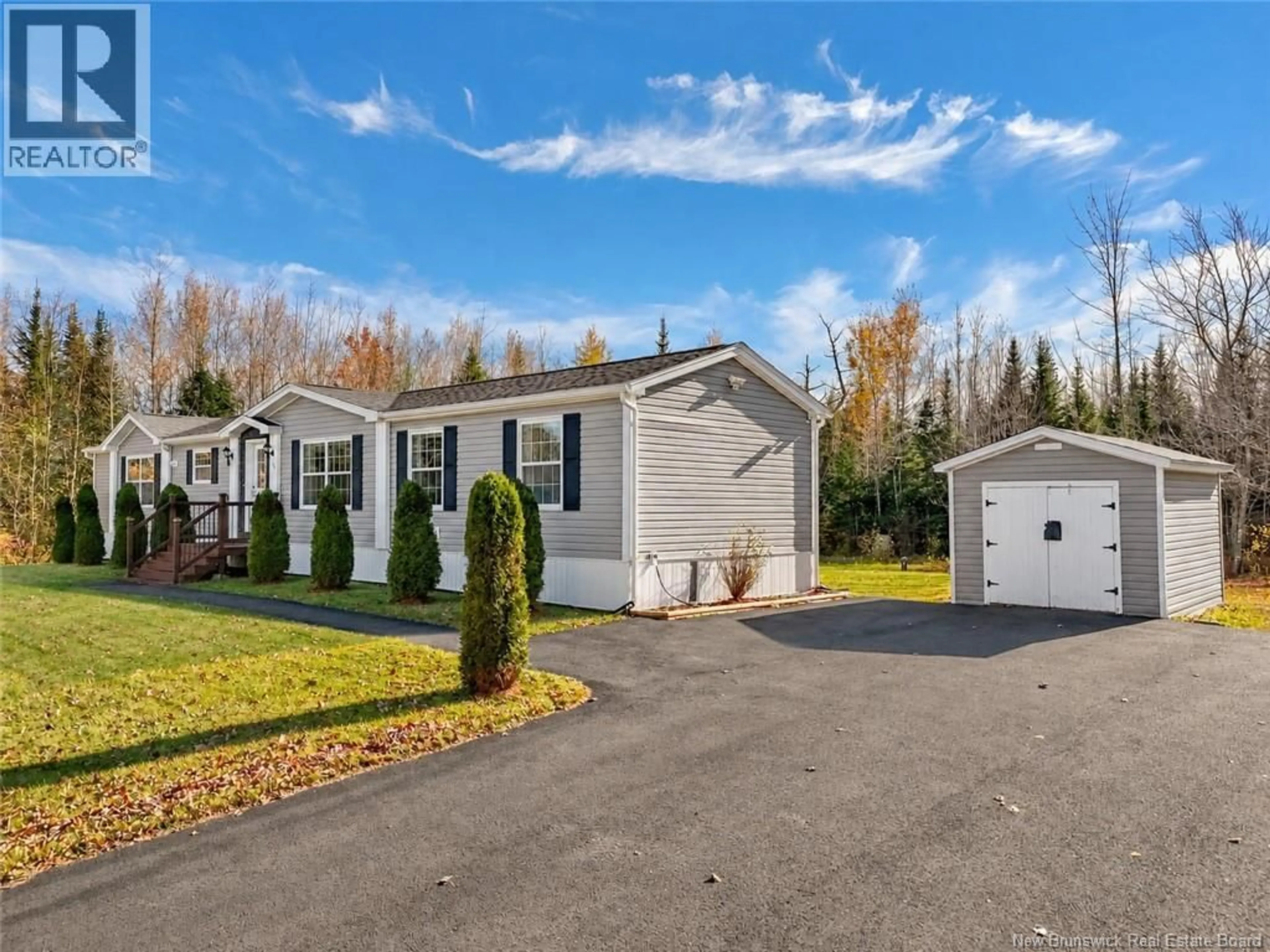 Home with vinyl exterior material, street for 34 WENDY CRESCENT, Rusagonis New Brunswick E3B0L5