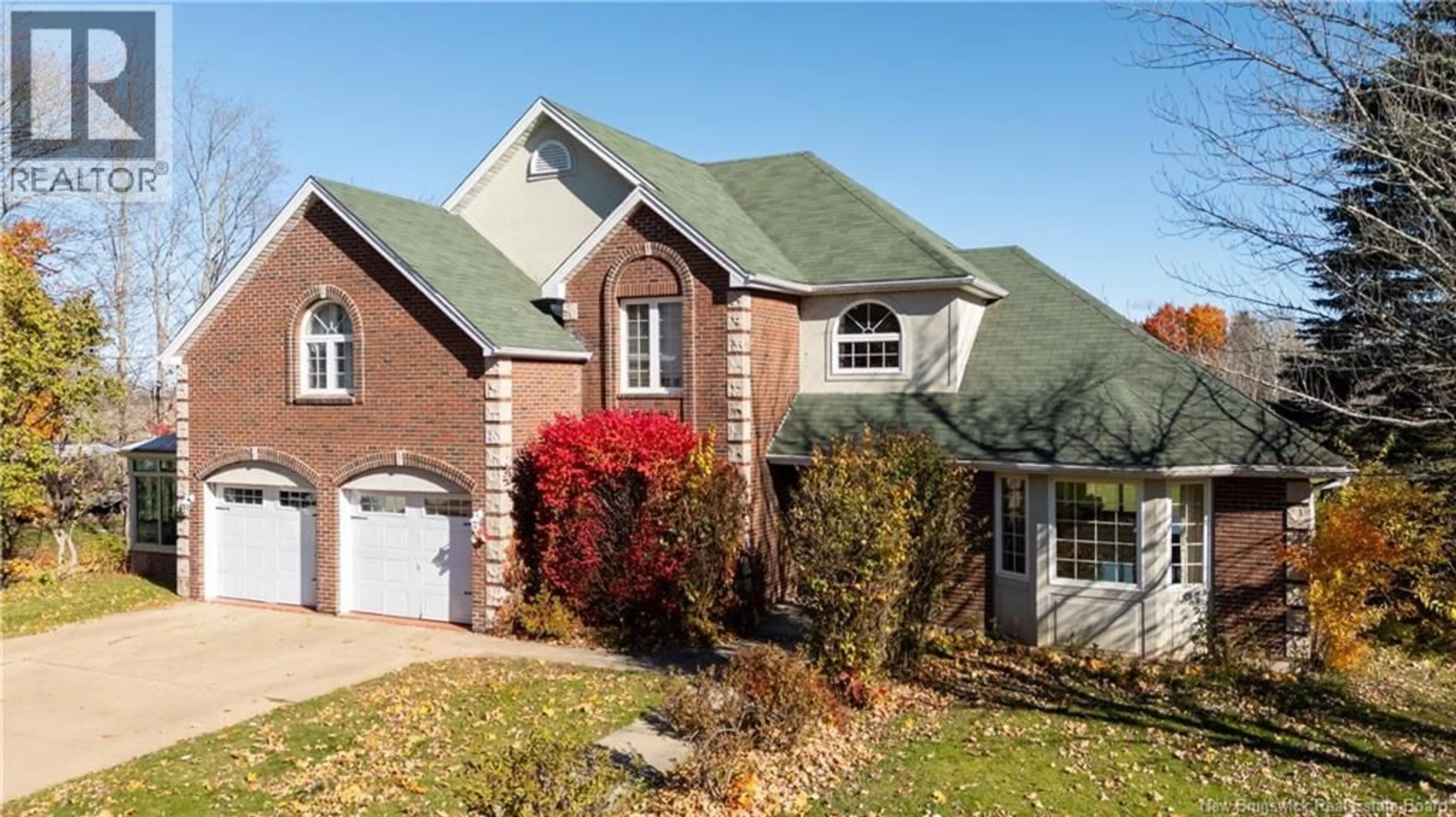 Home with brick exterior material, street for 1319 ROUTE 114, Lower Coverdale New Brunswick E1J1C3