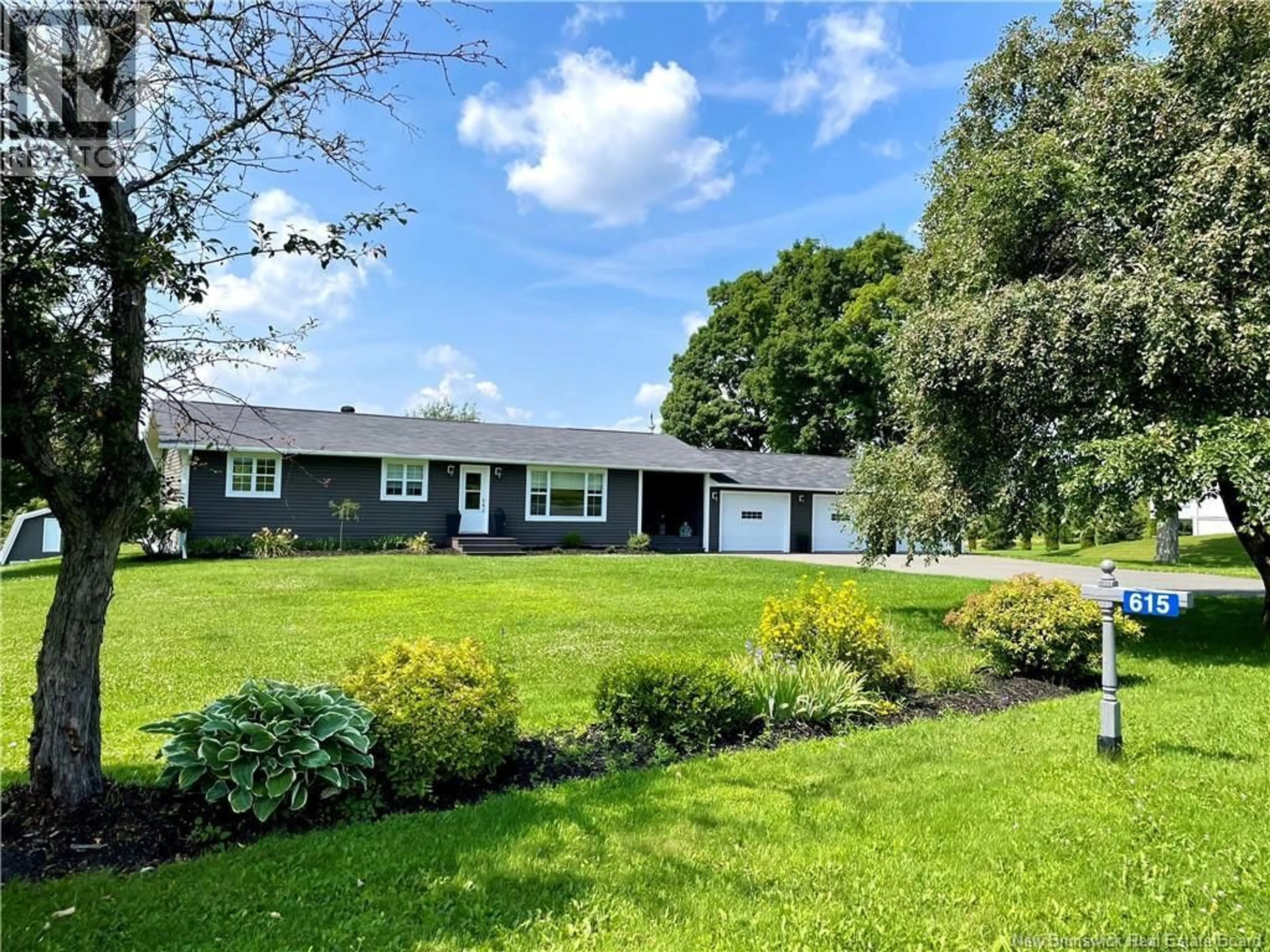A pic from outside/outdoor area/front of a property/back of a property/a pic from drone, unknown for 615 ROCKLAND ROAD, Rockland New Brunswick E7P1G4