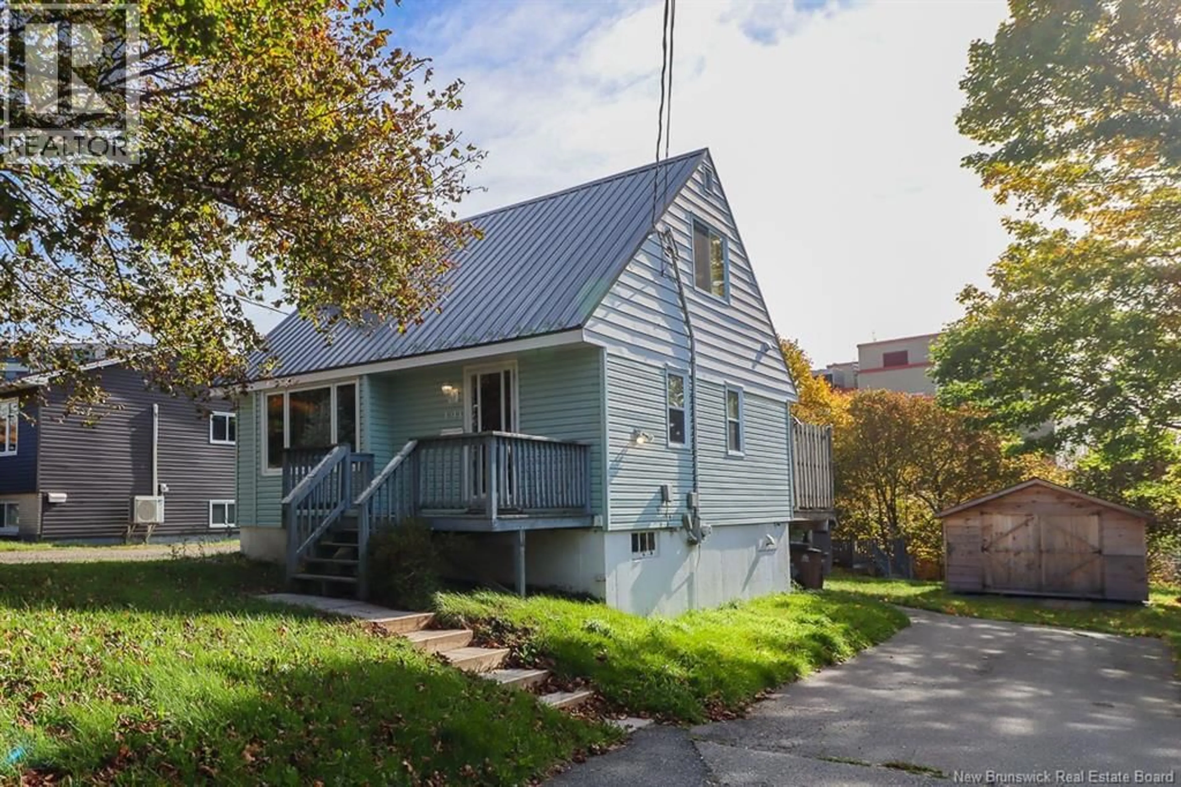Home with vinyl exterior material, street for 191 ELLERDALE STREET, Saint John New Brunswick E2J2L8