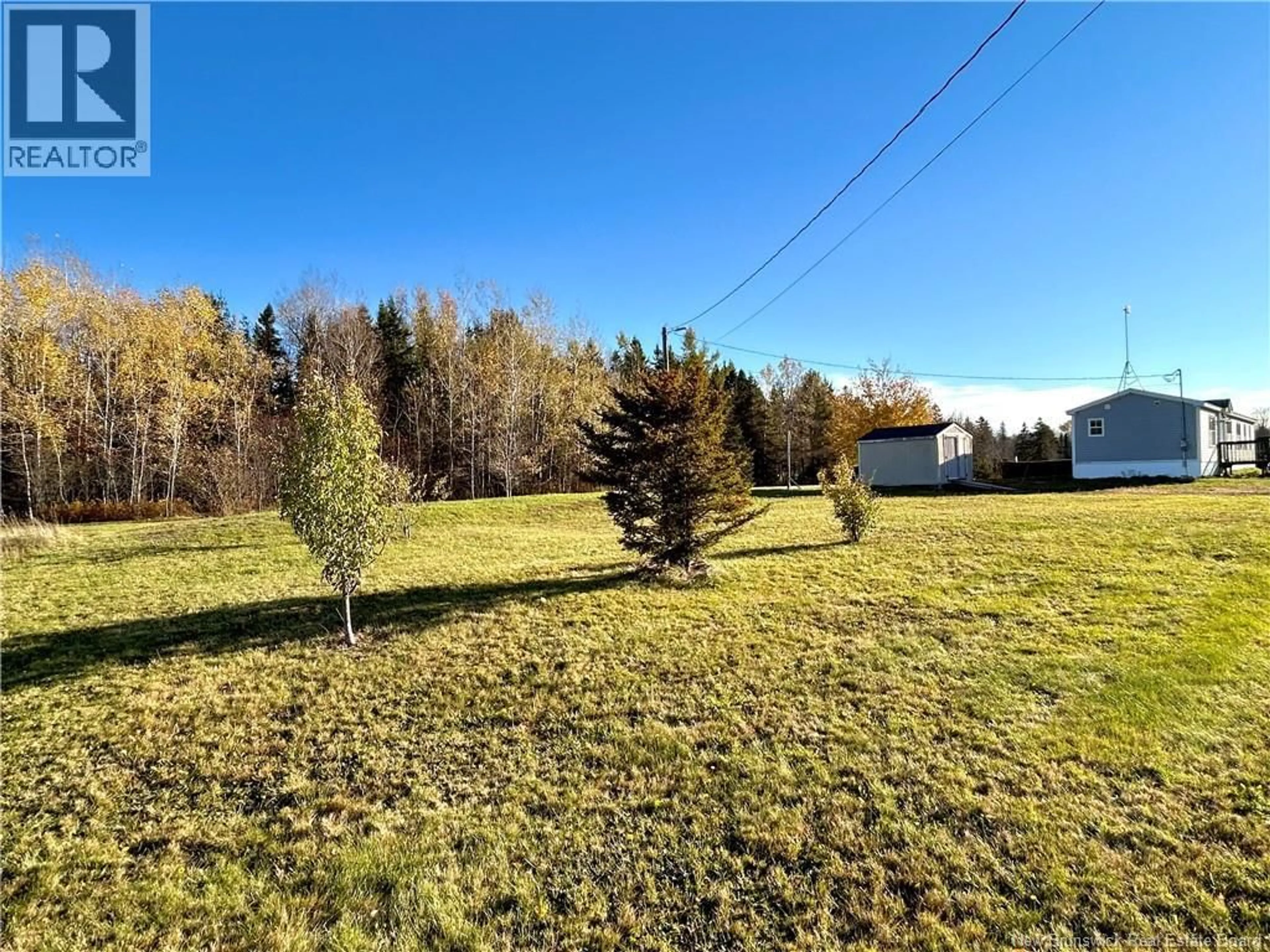 A pic from outside/outdoor area/front of a property/back of a property/a pic from drone, forest/trees view for 5 ROUTE 440, Saint Margarets New Brunswick E1N6L5