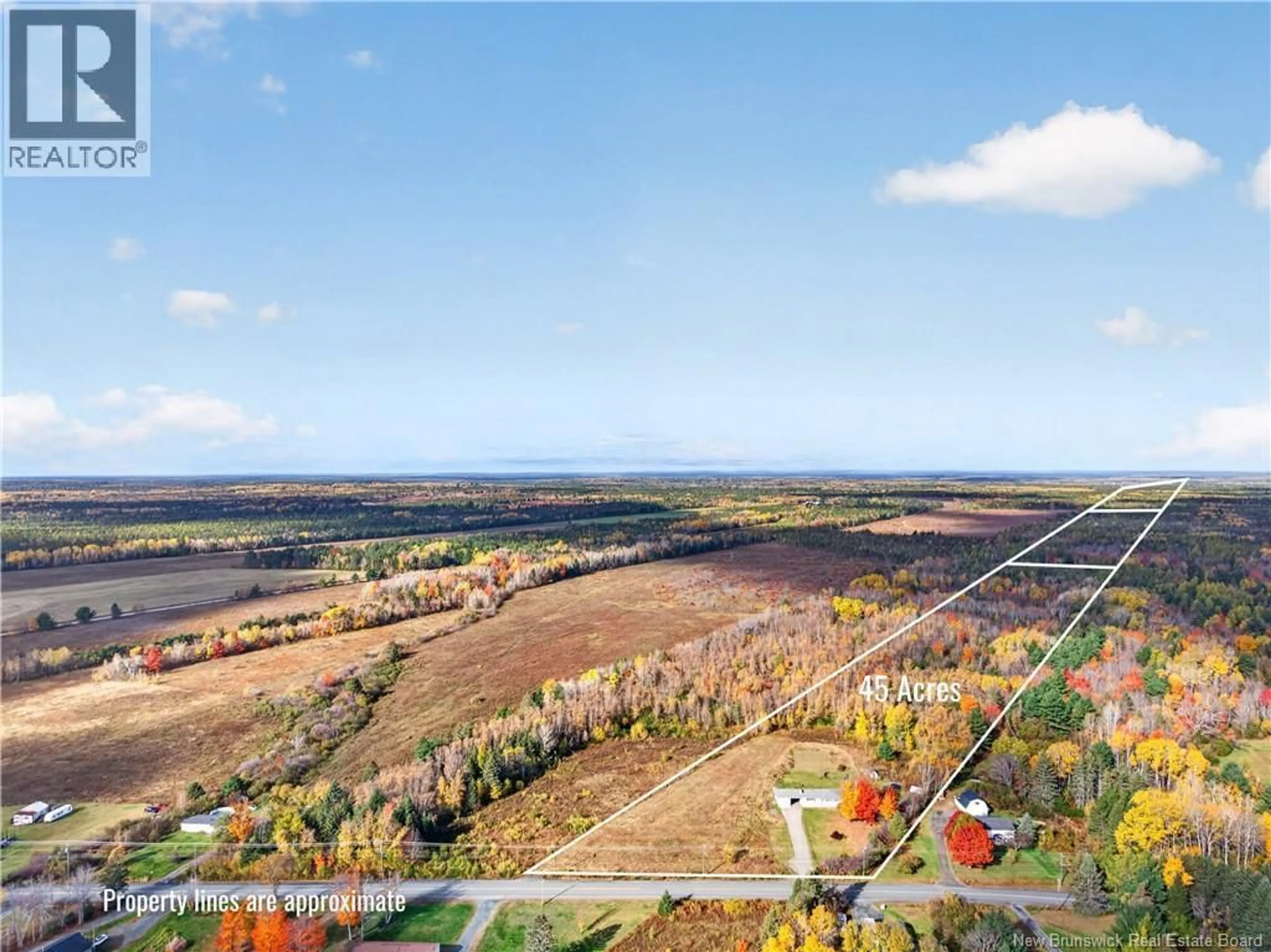 A pic from outside/outdoor area/front of a property/back of a property/a pic from drone, water/lake/river/ocean view for 5137 ROUTE 108, Millerton New Brunswick E1V5B7