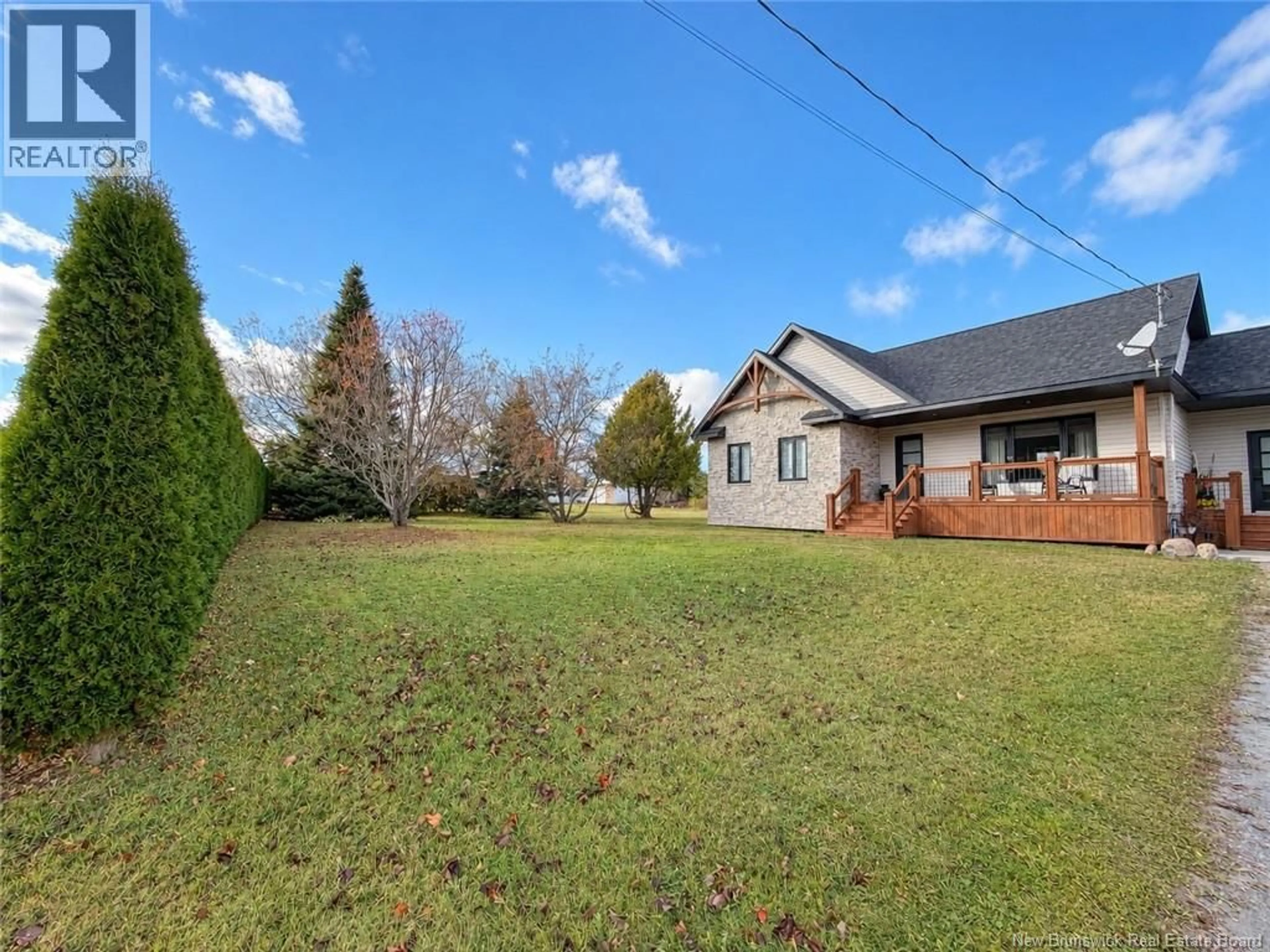 A pic from outside/outdoor area/front of a property/back of a property/a pic from drone, unknown for 418 ROUTE 180, Saint-Quentin New Brunswick E8A2K4