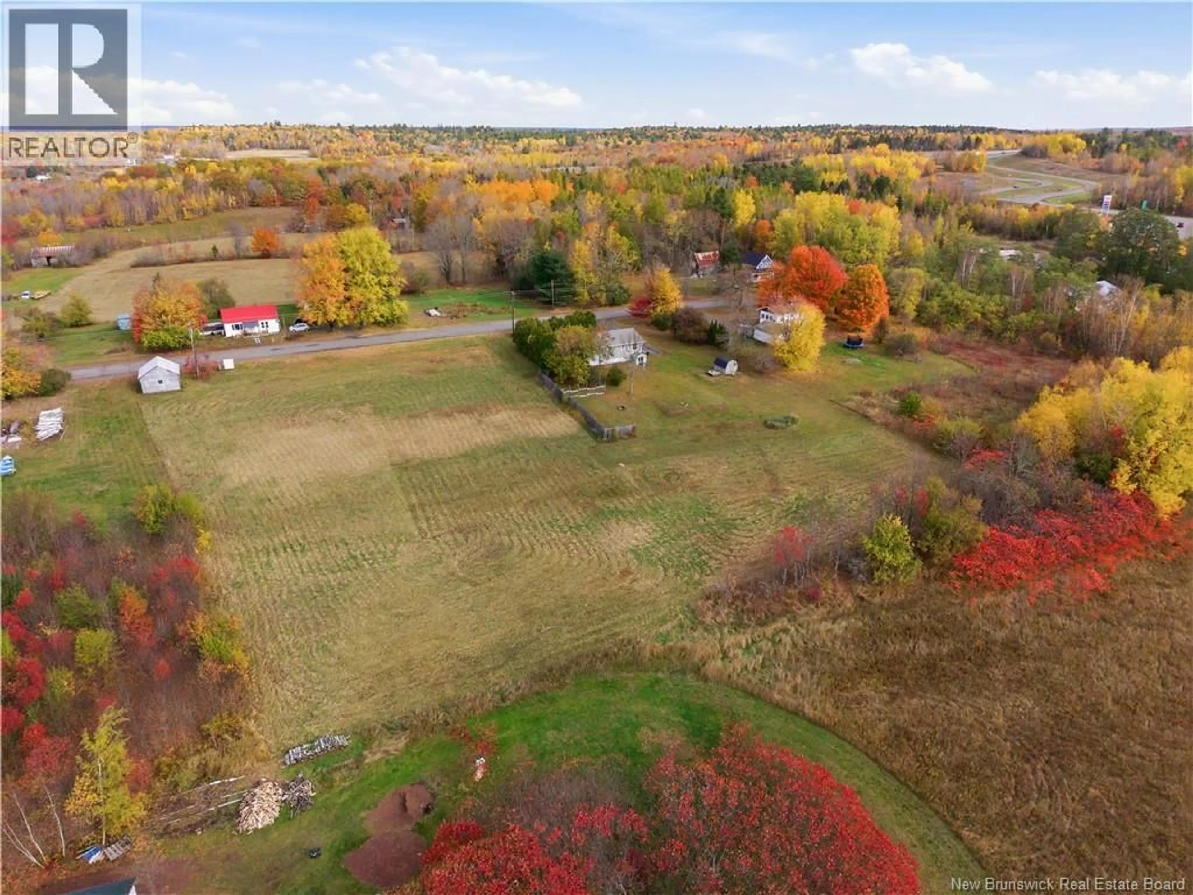 A pic from outside/outdoor area/front of a property/back of a property/a pic from drone, unknown for 34 ROUTE 695, Jemseg New Brunswick E4C3M6