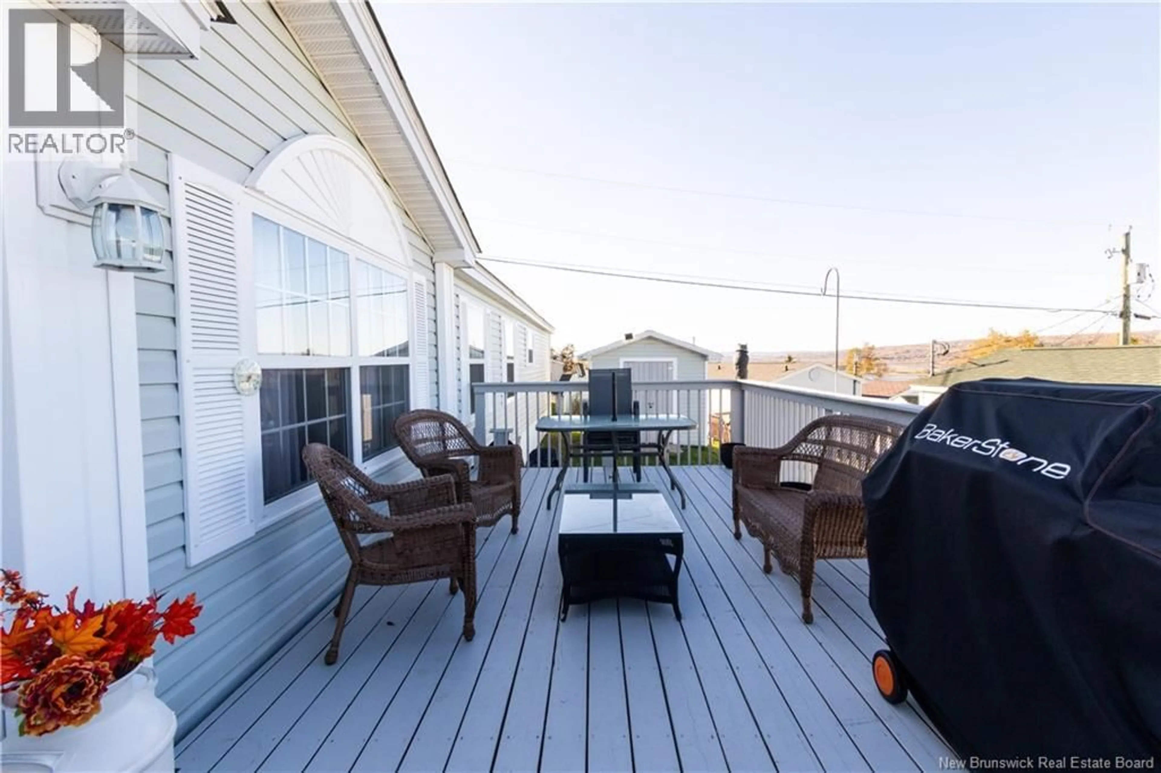 Patio, water/lake/river/ocean view for 27 SENATOR DRIVE, Fredericton New Brunswick E3C1L8