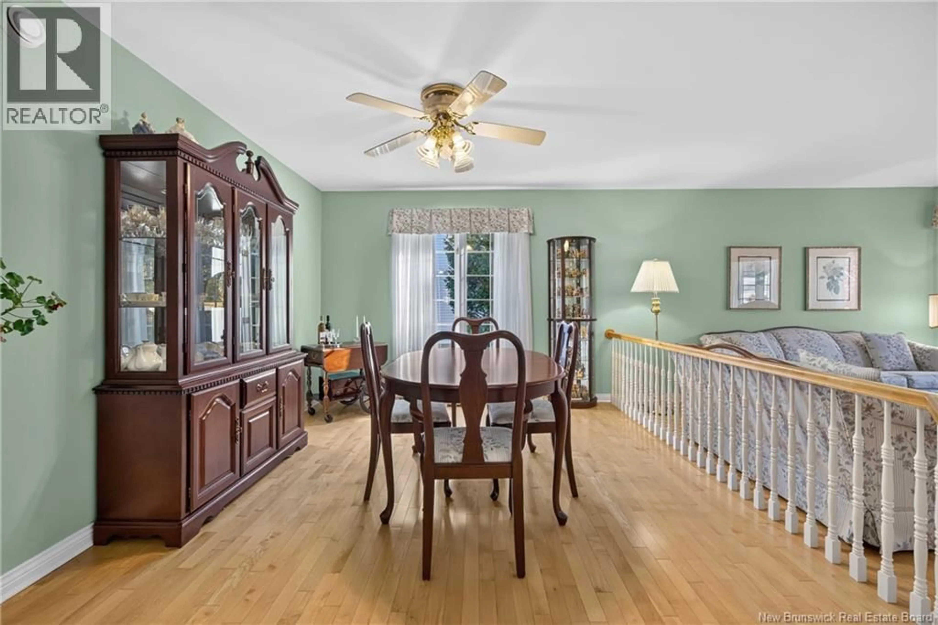 Dining room, wood/laminate floor for 120 WETMORE ROAD, Fredericton New Brunswick E3B6Y2