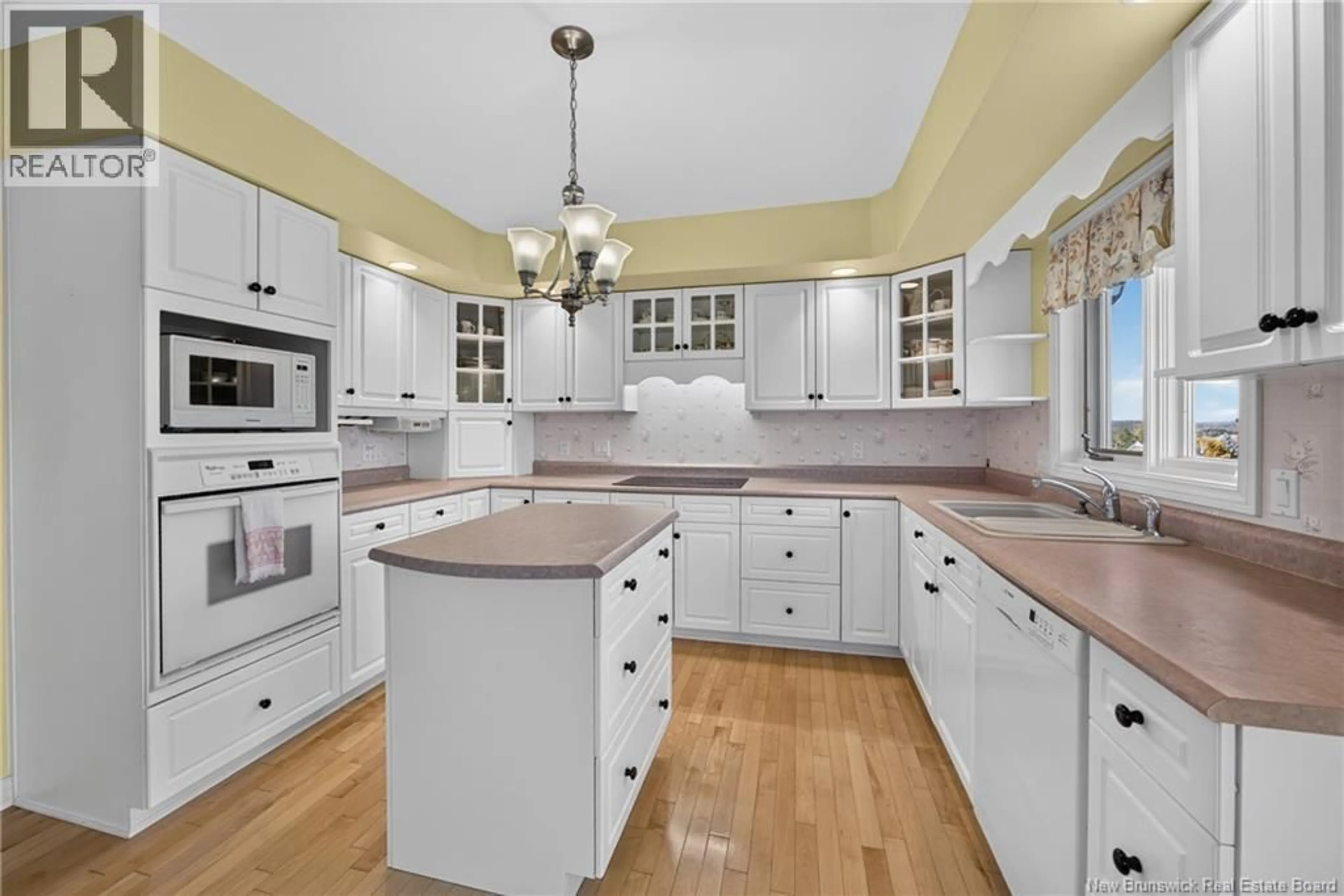 Open concept kitchen, ceramic/tile floor for 120 WETMORE ROAD, Fredericton New Brunswick E3B6Y2