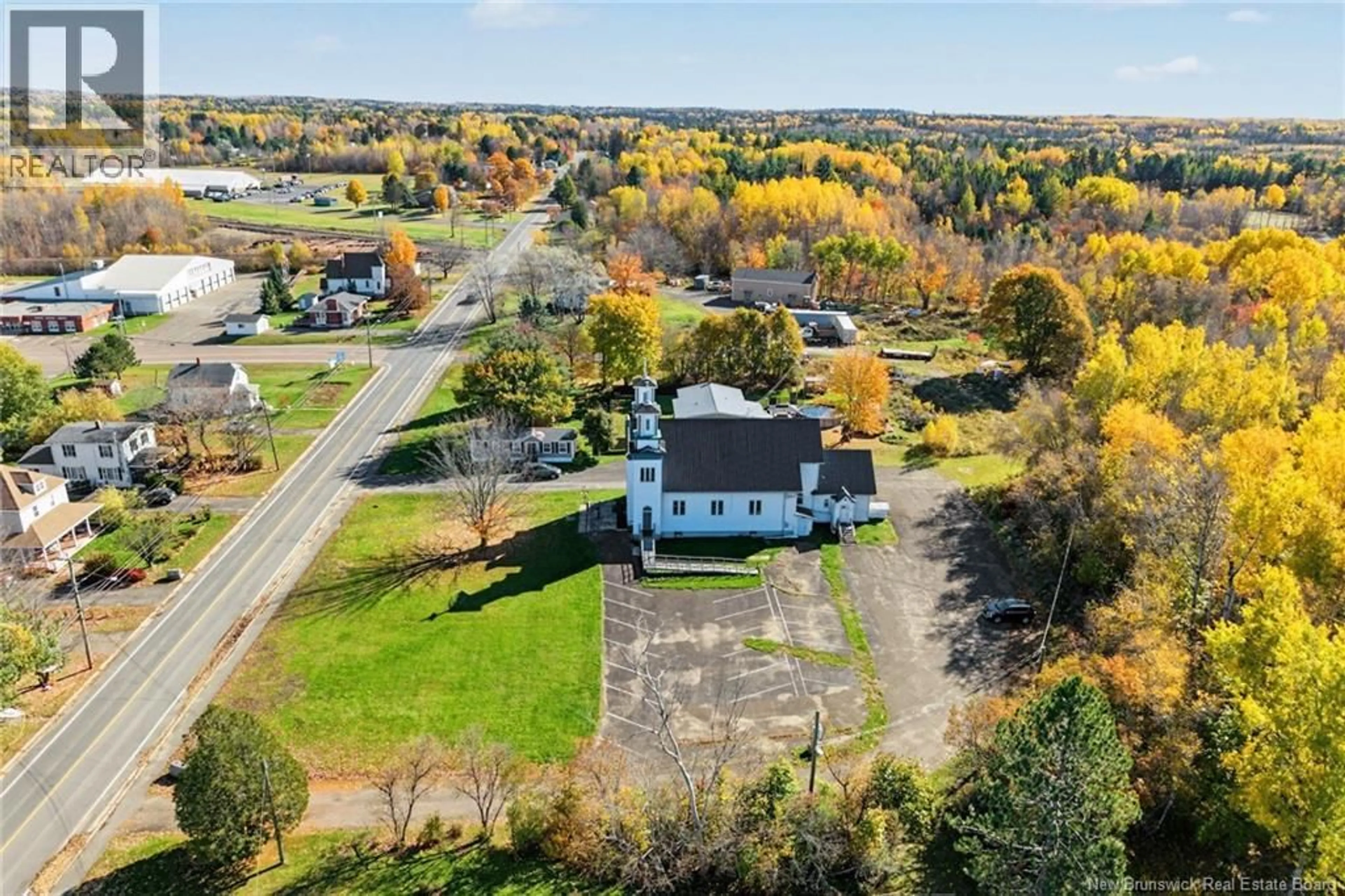 A pic from outside/outdoor area/front of a property/back of a property/a pic from drone, unknown for 48 KING STREET, Chipman New Brunswick E4A2H7