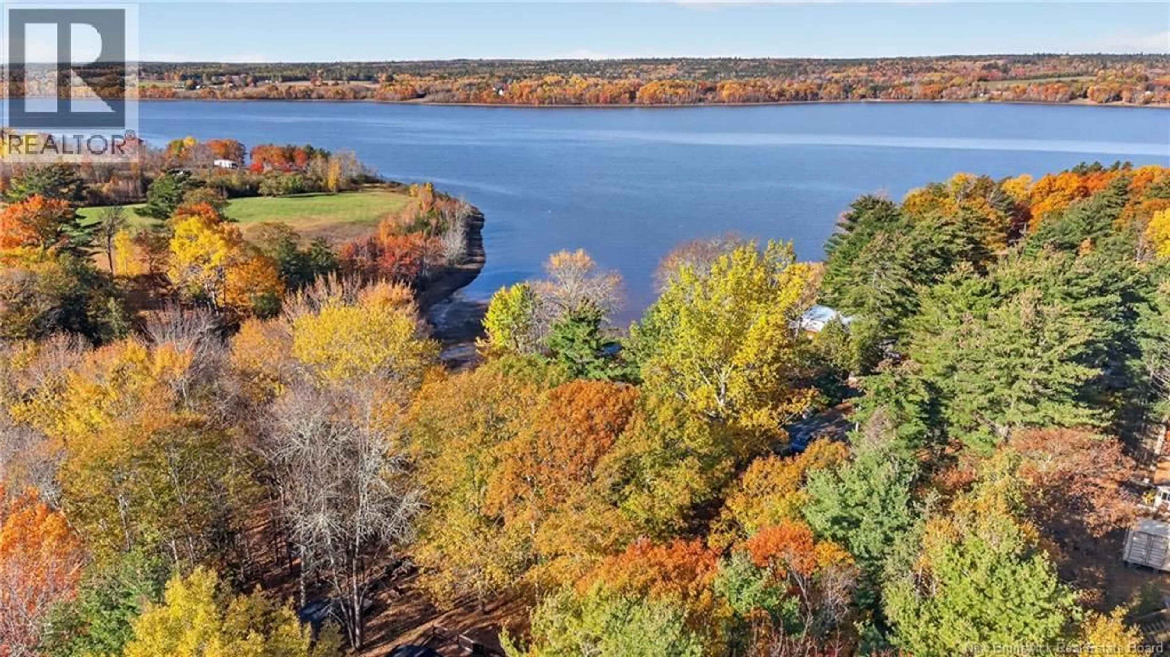 A pic from outside/outdoor area/front of a property/back of a property/a pic from drone, water/lake/river/ocean view for 7 WARDEN ROAD, Cambridge-Narrows New Brunswick E4C4G5