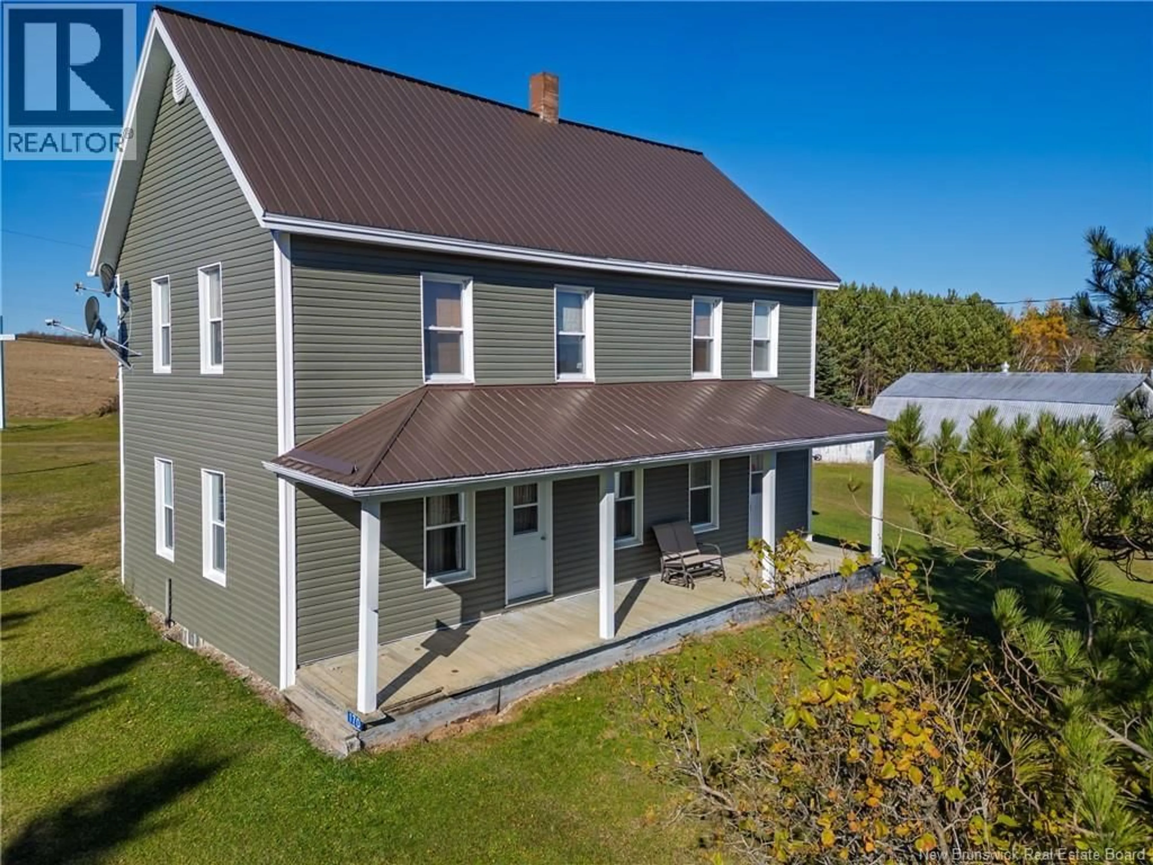 A pic from outside/outdoor area/front of a property/back of a property/a pic from drone, building for 170 CH-ED LEVESQUE ROAD, Saint-André New Brunswick E3Y3A6