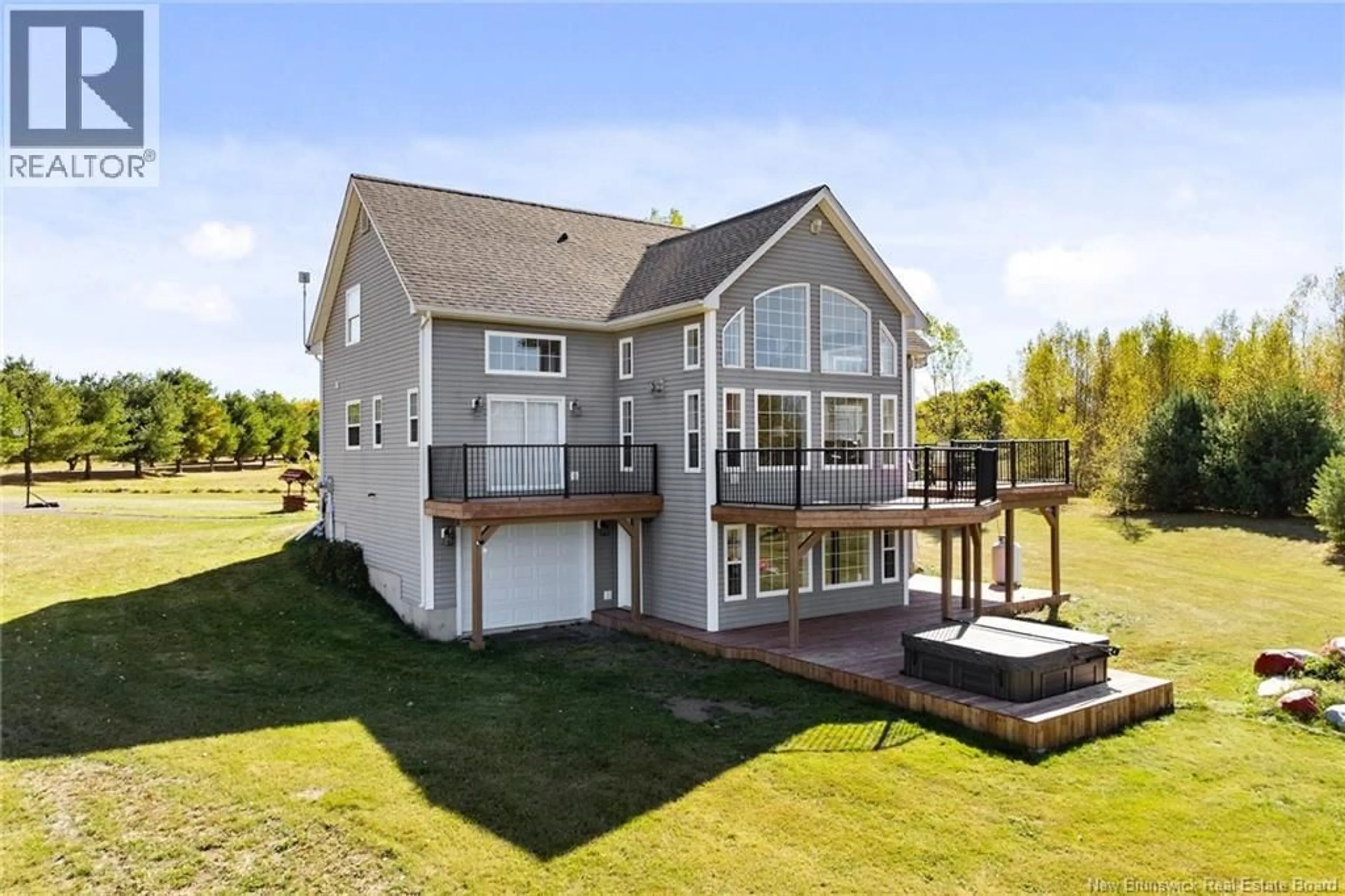 Home with vinyl exterior material, water/lake/river/ocean view for 8414 ROUTE 10, Cumberland Bay New Brunswick E4A2W7