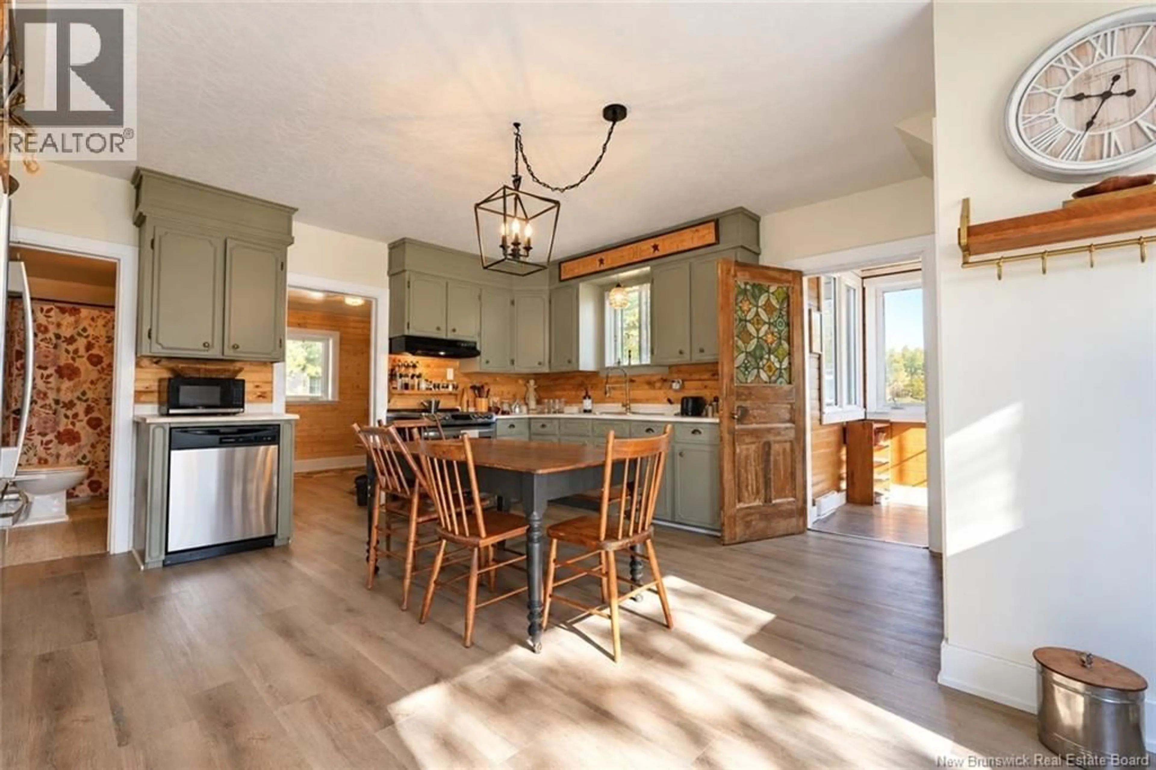 Open concept kitchen, unknown for 20 ST JOSEPH, Rogersville New Brunswick E4Y2H2