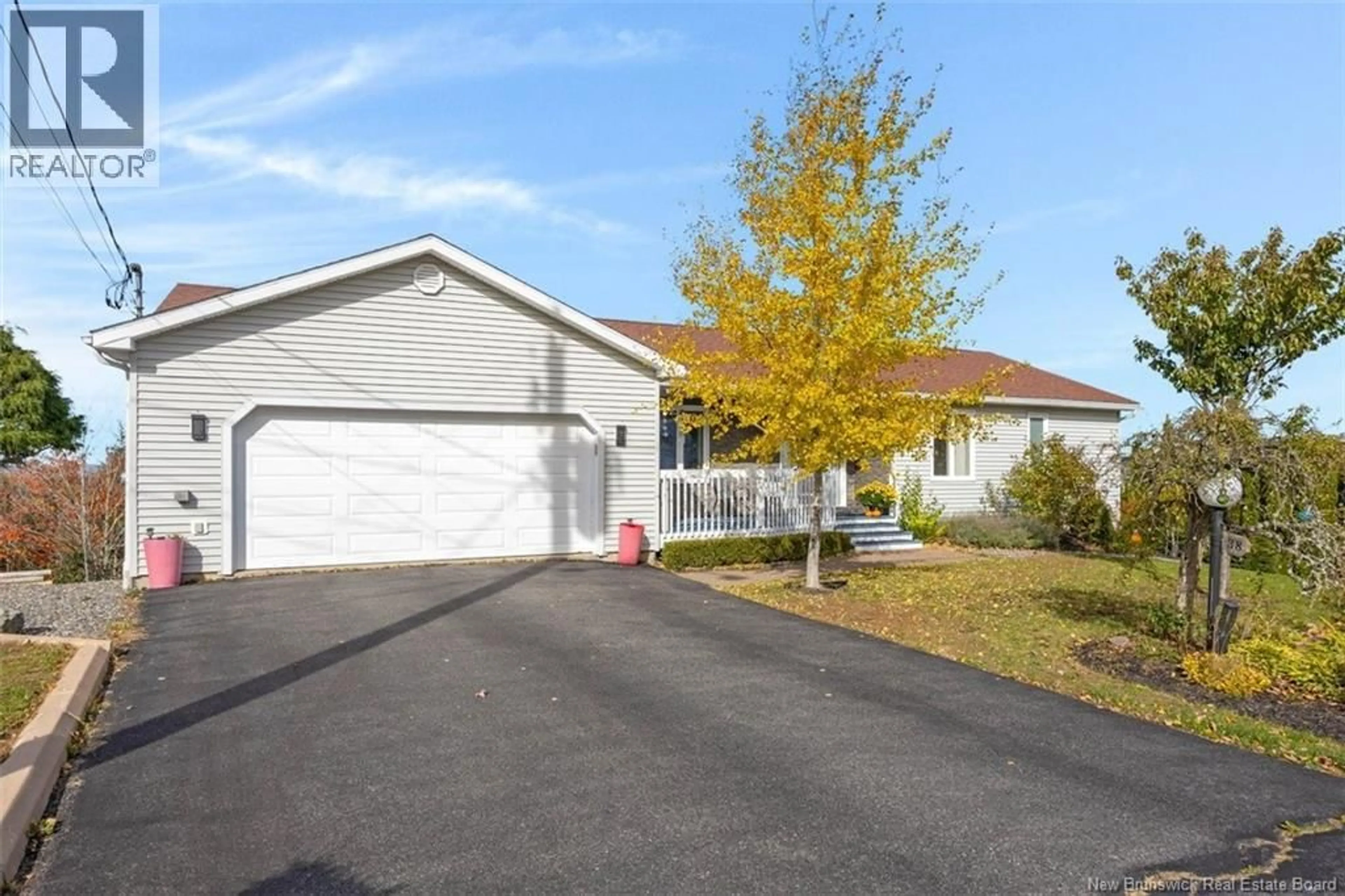 Home with vinyl exterior material, street for 38 EDGEMOUNT DRIVE, Grand Bay-Westfield New Brunswick E5K1Y2
