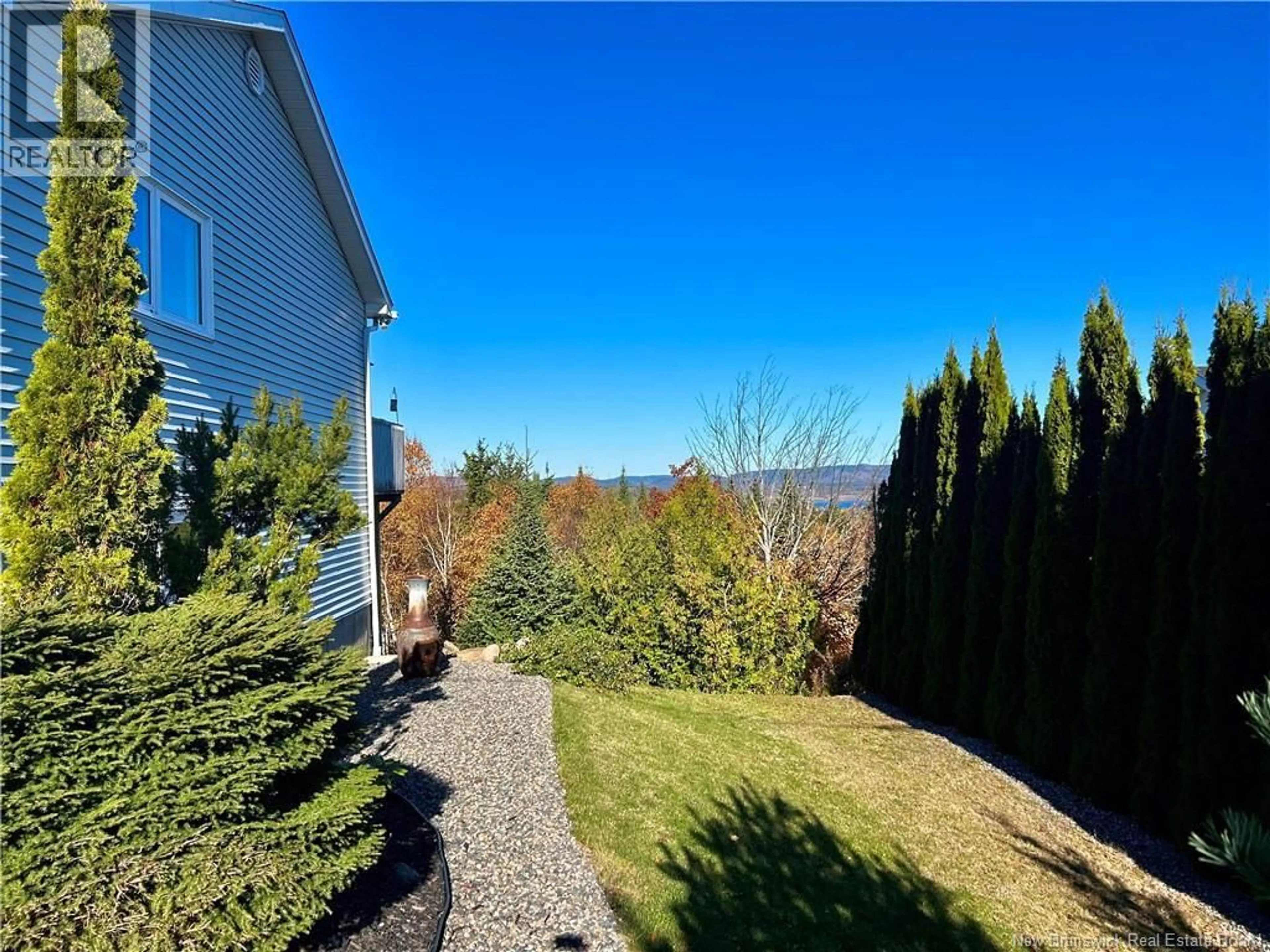 A pic from outside/outdoor area/front of a property/back of a property/a pic from drone, mountain view for 38 EDGEMOUNT DRIVE, Grand Bay-Westfield New Brunswick E5K1Y2