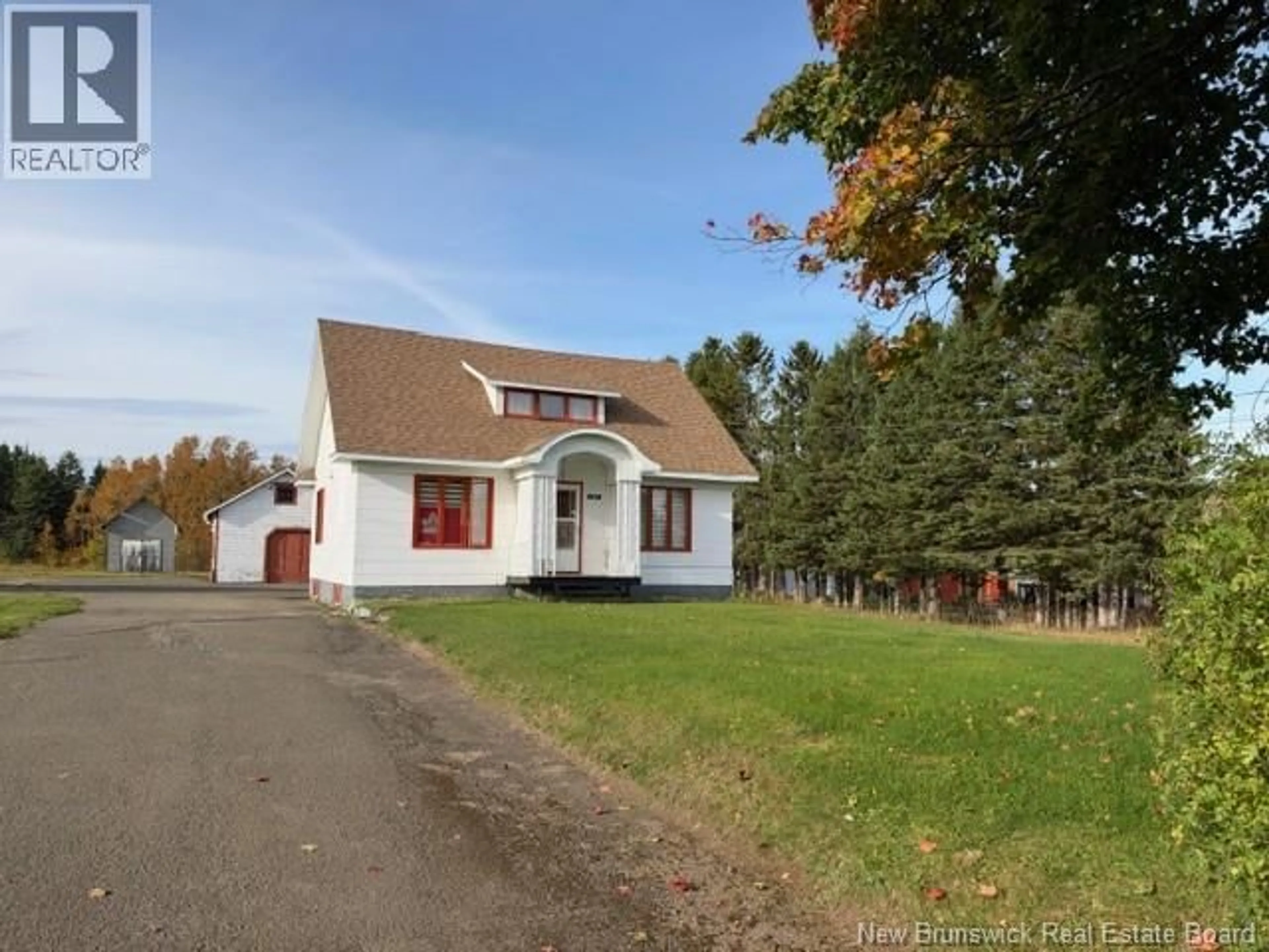 A pic from outside/outdoor area/front of a property/back of a property/a pic from drone, street for 1287 DES PIONNIERS AVENUE, Balmoral New Brunswick E8E1B7