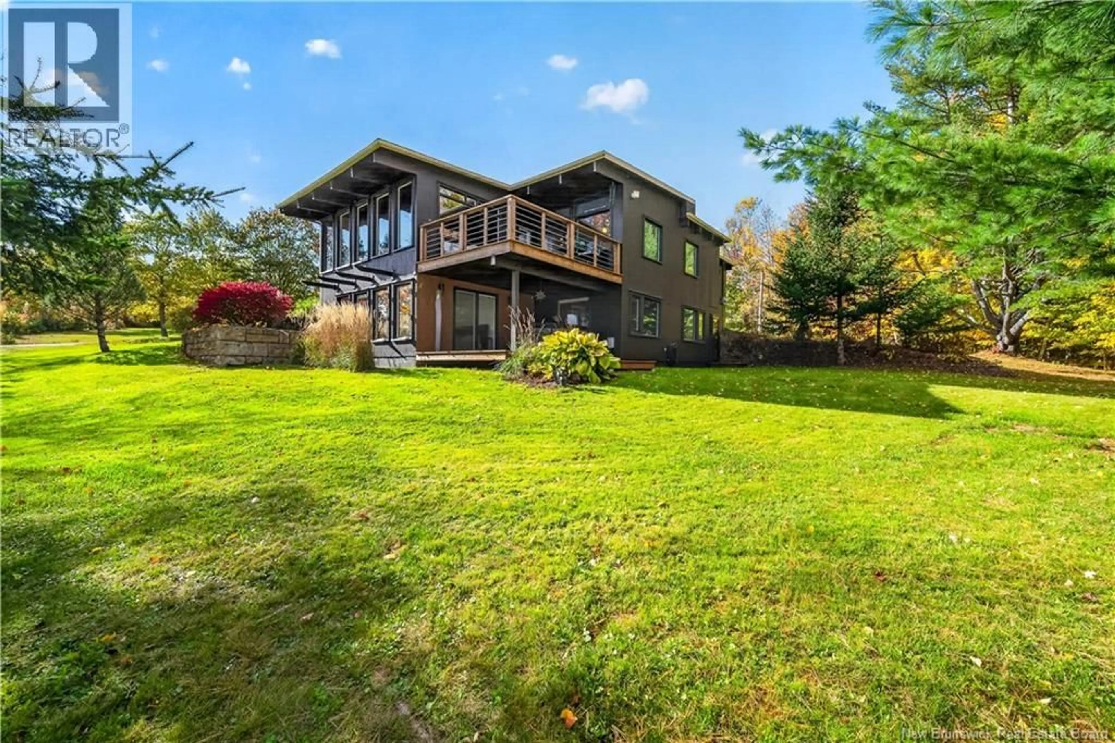 A pic from outside/outdoor area/front of a property/back of a property/a pic from drone, water/lake/river/ocean view for 1751 ROUTE 114 ROAD, Stoney Creek New Brunswick E1J1L7