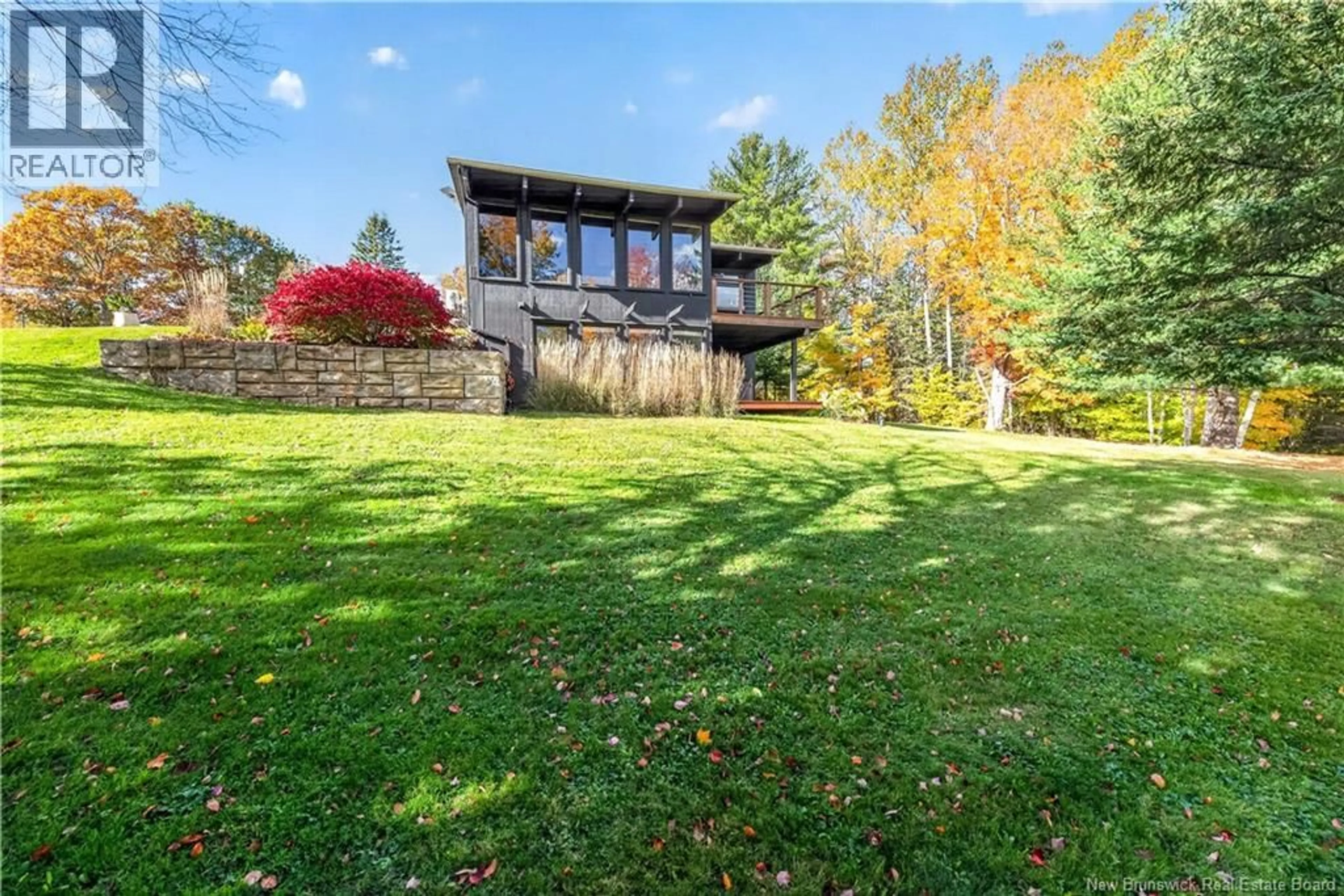 A pic from outside/outdoor area/front of a property/back of a property/a pic from drone, water/lake/river/ocean view for 1751 ROUTE 114 ROAD, Stoney Creek New Brunswick E1J1L7