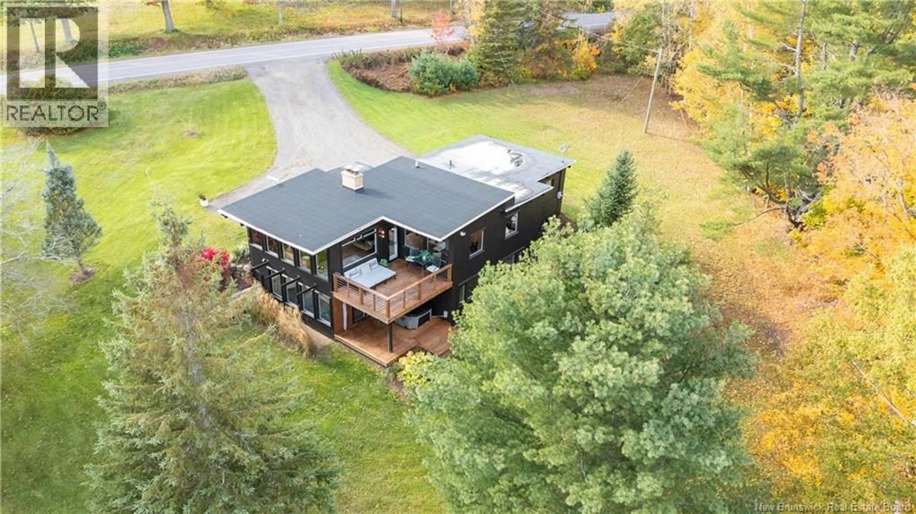 A pic from outside/outdoor area/front of a property/back of a property/a pic from drone, unknown for 1751 ROUTE 114 ROAD, Stoney Creek New Brunswick E1J1L7