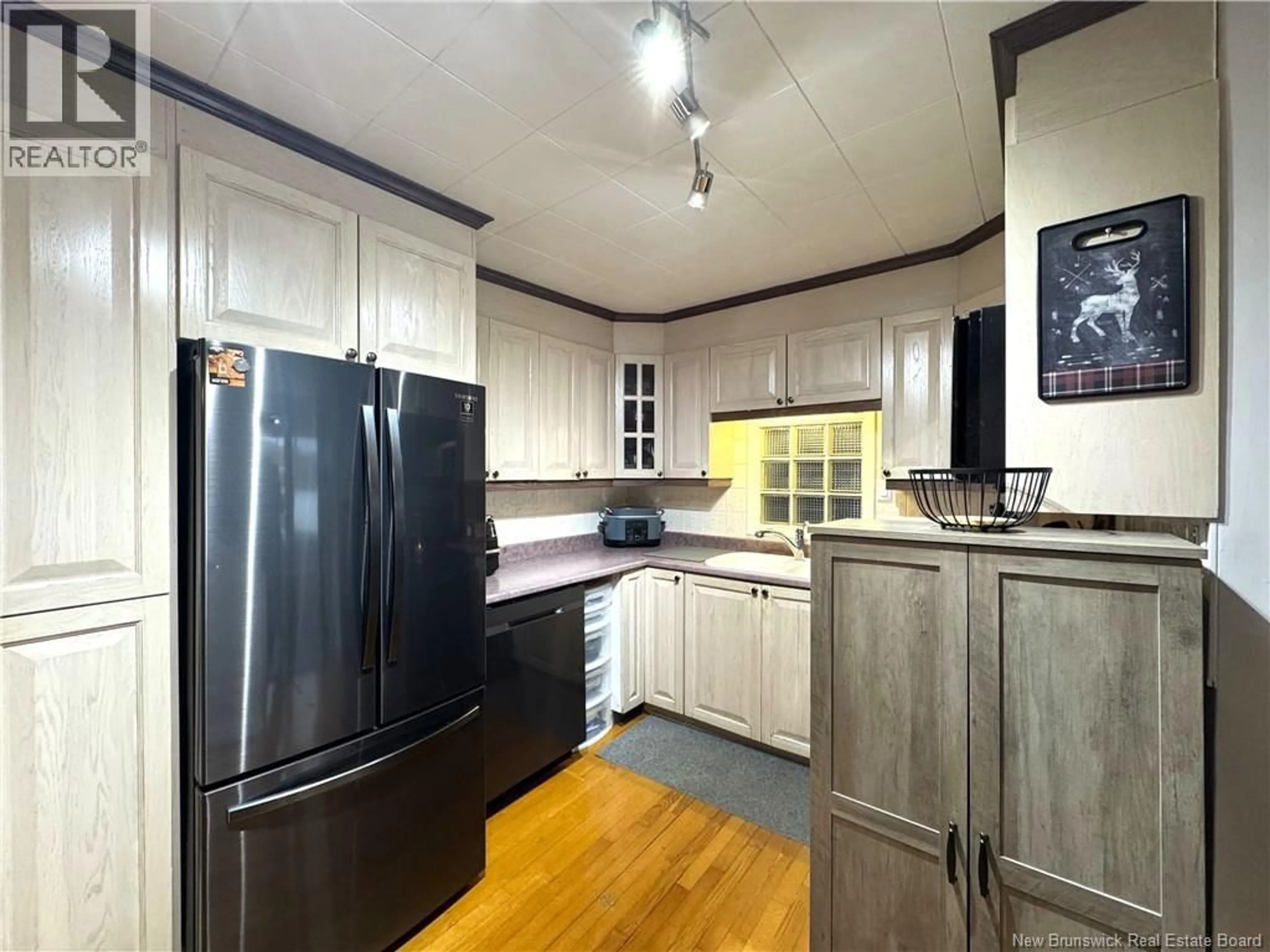 Standard kitchen, wood/laminate floor for 134 PRINCIPALE STREET, Saint-Basile New Brunswick E7C1H3