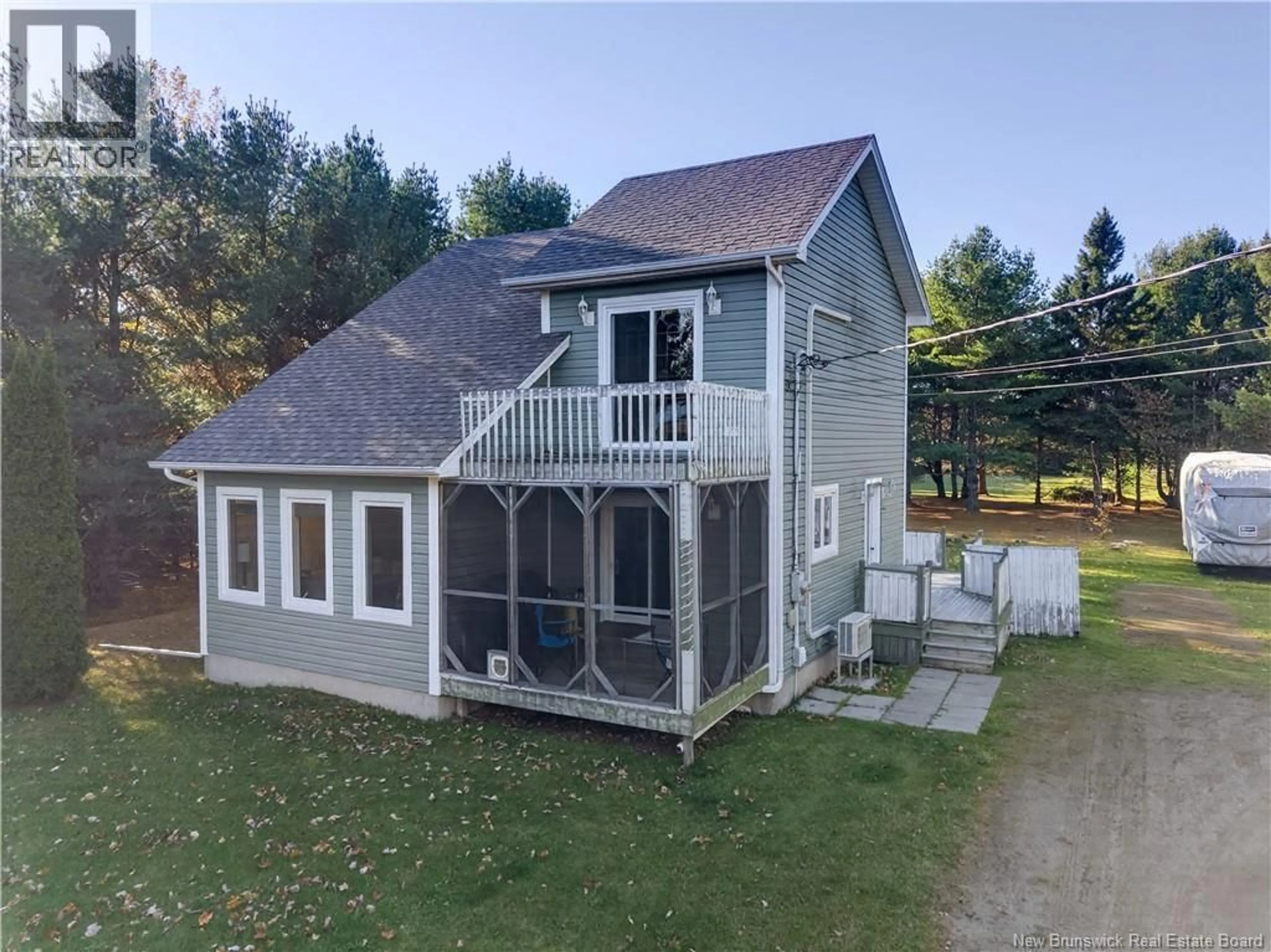 A pic from outside/outdoor area/front of a property/back of a property/a pic from drone, building for 735 ROUTE 455, Fairisle New Brunswick E9G2W8