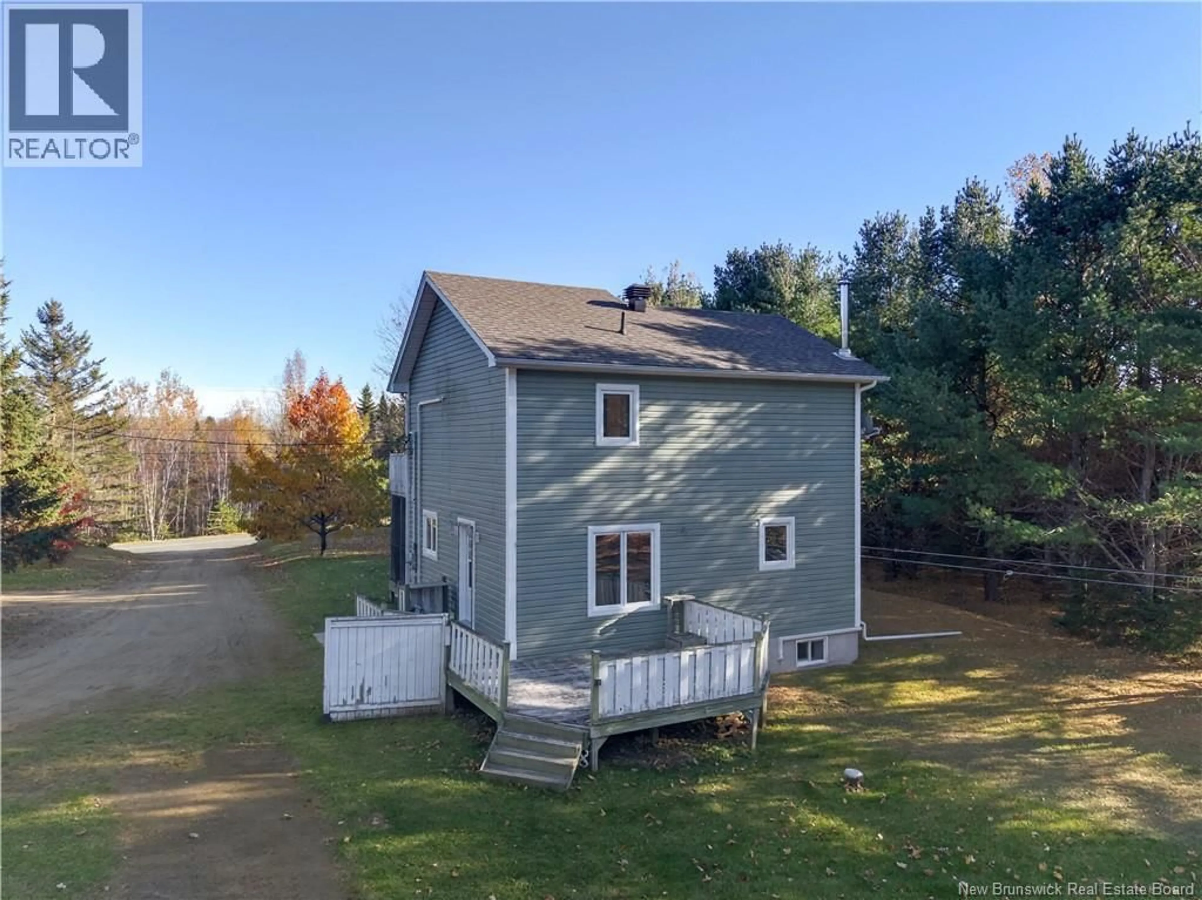 A pic from outside/outdoor area/front of a property/back of a property/a pic from drone, unknown for 735 ROUTE 455, Fairisle New Brunswick E9G2W8