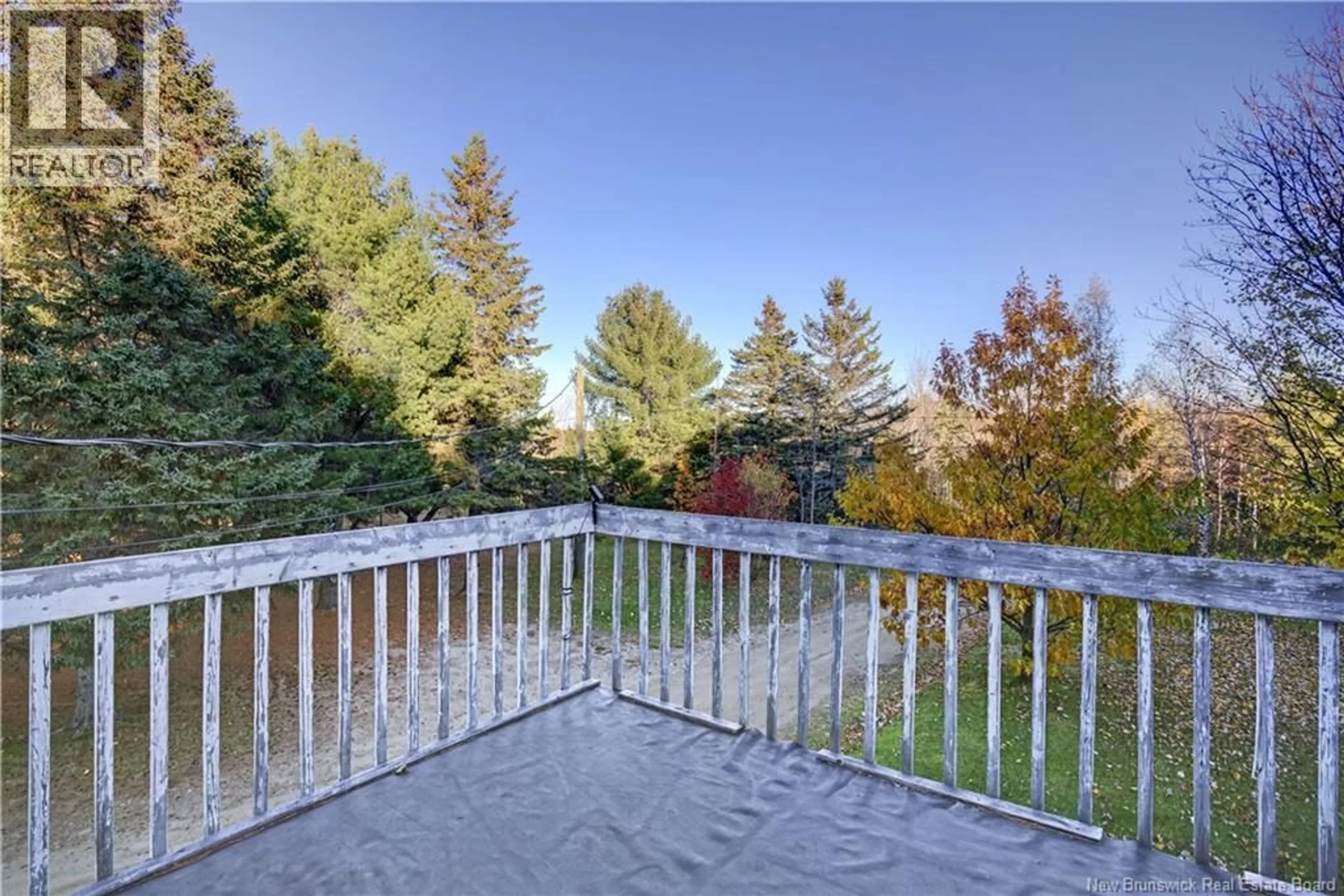 Patio, forest/trees view for 735 ROUTE 455, Fairisle New Brunswick E9G2W8