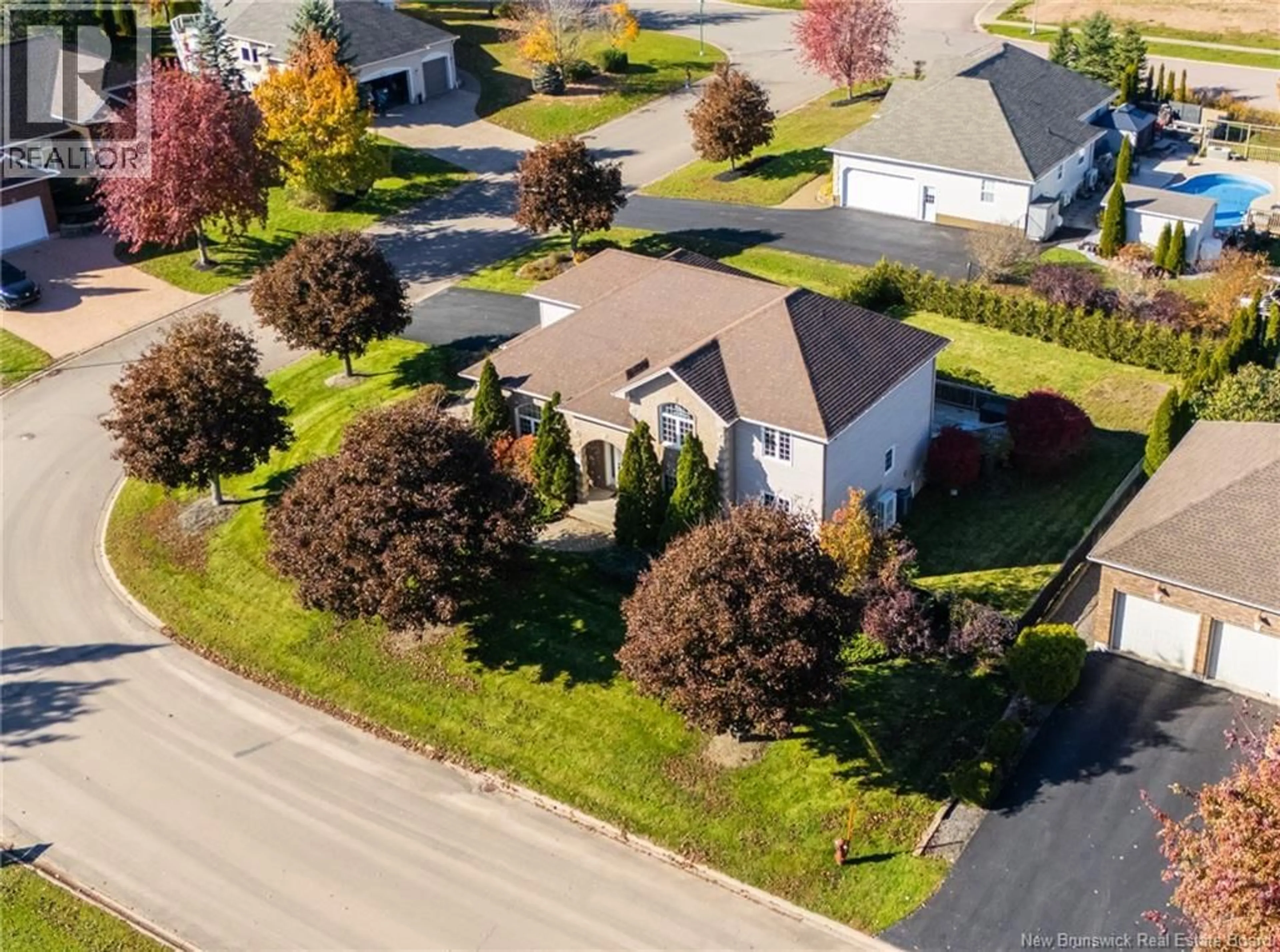 A pic from outside/outdoor area/front of a property/back of a property/a pic from drone, street for 95 CONGRESSIONAL CRESCENT, Moncton New Brunswick E1H3L2
