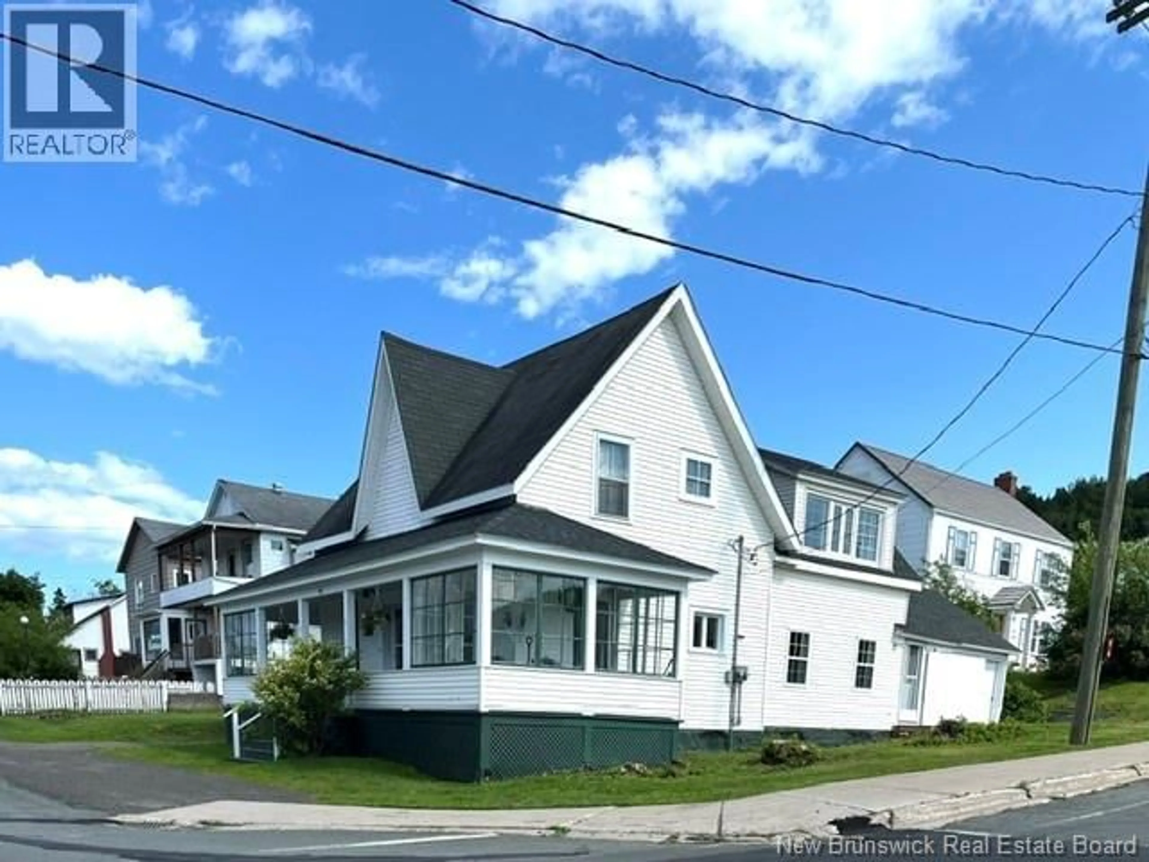 Home with vinyl exterior material, street for 442 ADELAIDE STREET, Dalhousie New Brunswick E8C1A8