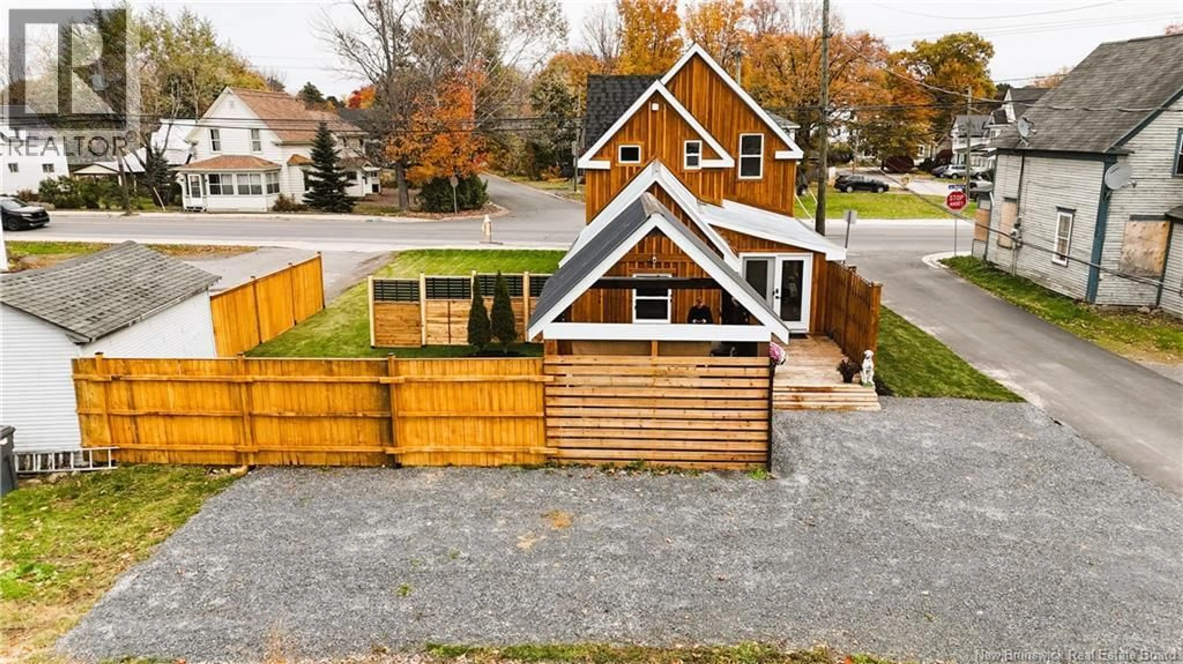 A pic from outside/outdoor area/front of a property/back of a property/a pic from drone, unknown for 728 UNION STREET, Fredericton New Brunswick E3A3N7