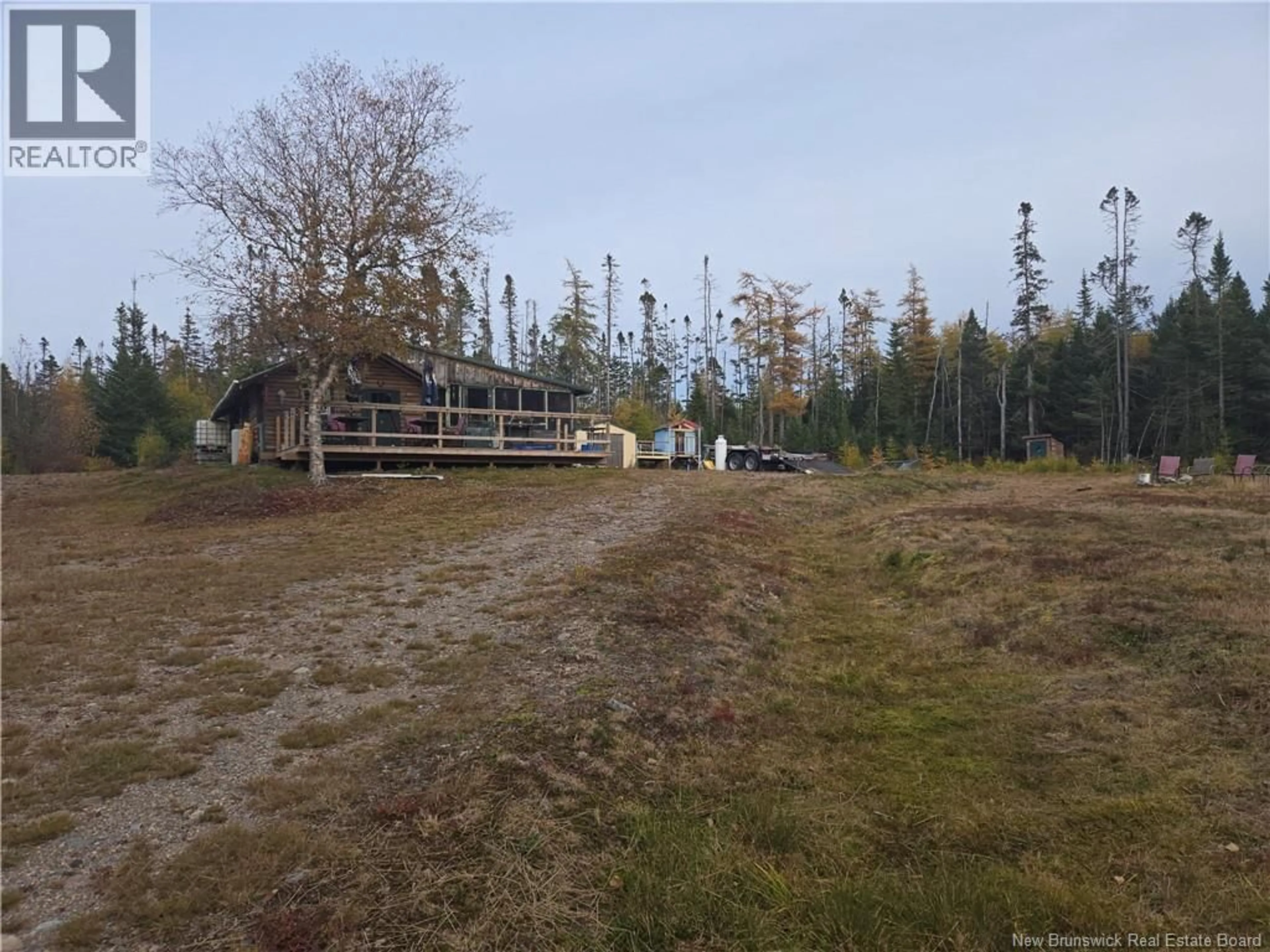 A pic from outside/outdoor area/front of a property/back of a property/a pic from drone, forest/trees view for 109 LITTLE MUSQUASH ROAD, Musquash New Brunswick E2M2L9