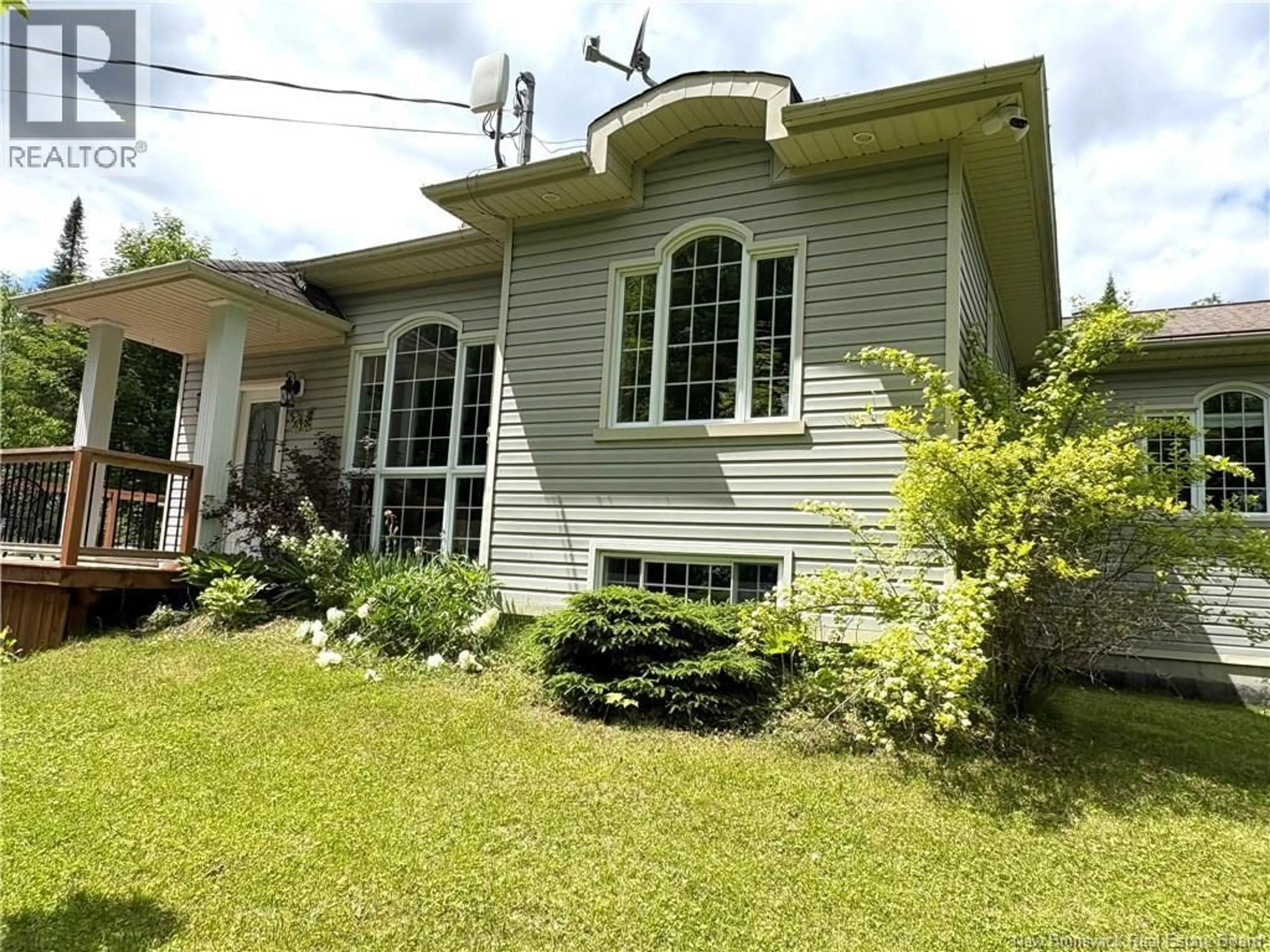 Home with vinyl exterior material, street for 386 MARTIN STREET, Sainte-Anne-De-Madawaska New Brunswick E7E1R1