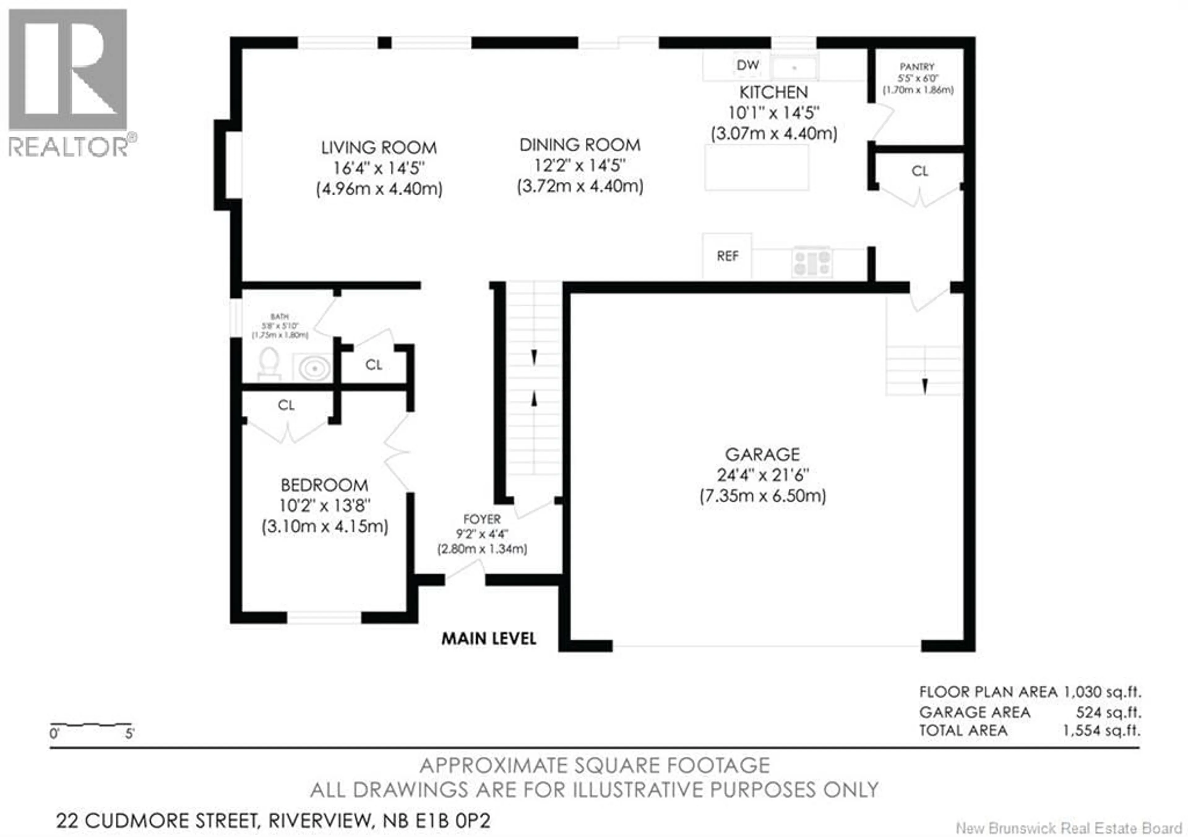Floor plan for 22 CUDMORE STREET, Riverview New Brunswick E1B0P2