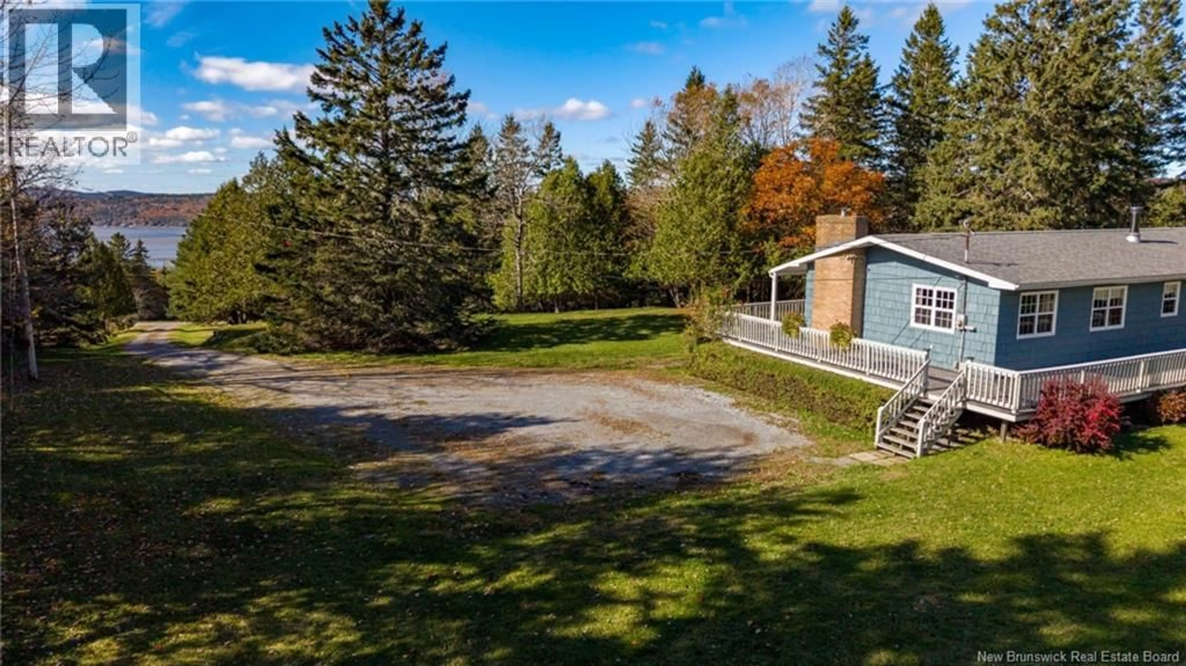 A pic from outside/outdoor area/front of a property/back of a property/a pic from drone, unknown for 44 NECK ROAD, Quispamsis New Brunswick E2G1J5
