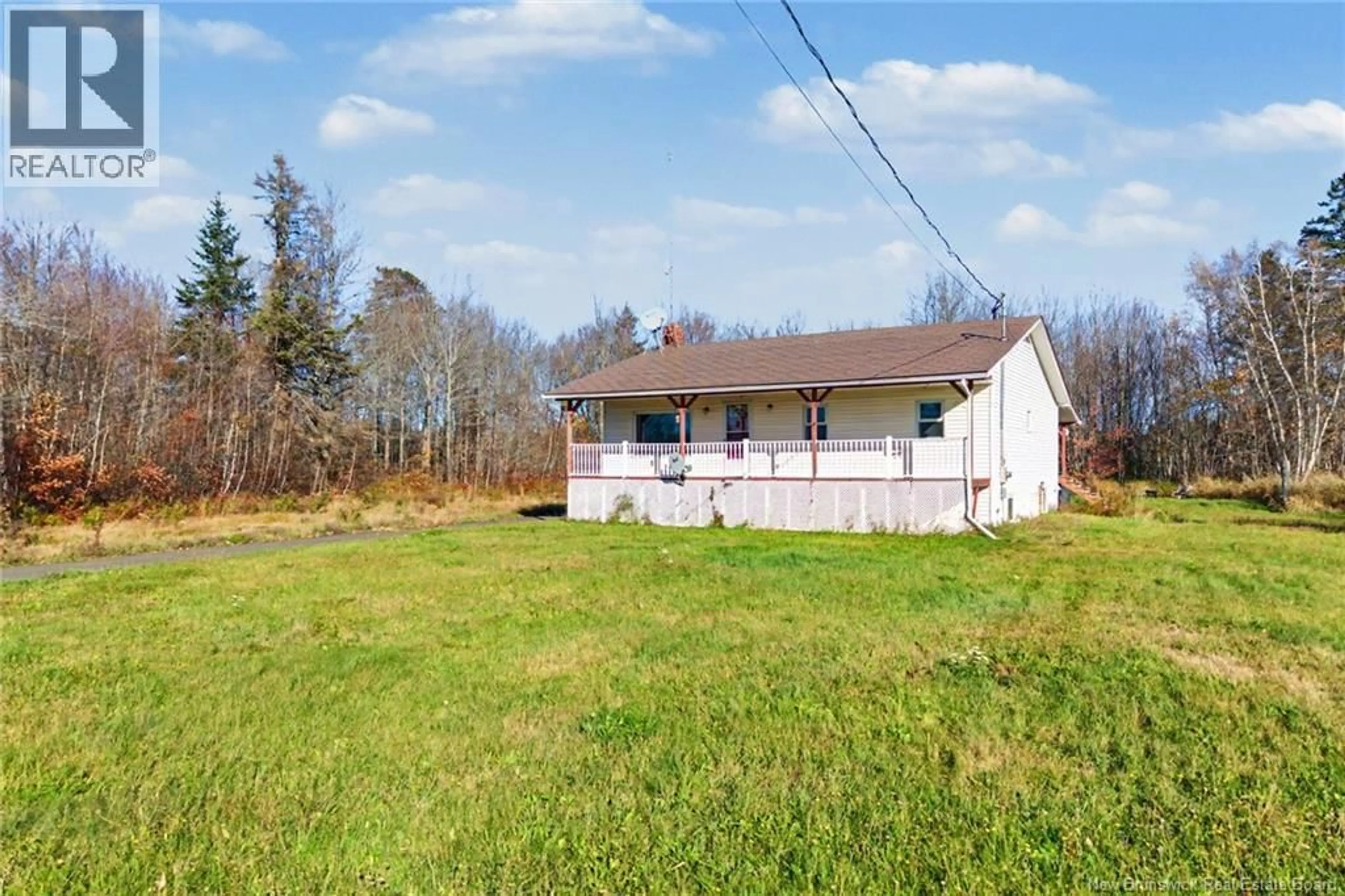 A pic from outside/outdoor area/front of a property/back of a property/a pic from drone, unknown for 7755 ROUTE 10, Coal Creek New Brunswick E4A2S4