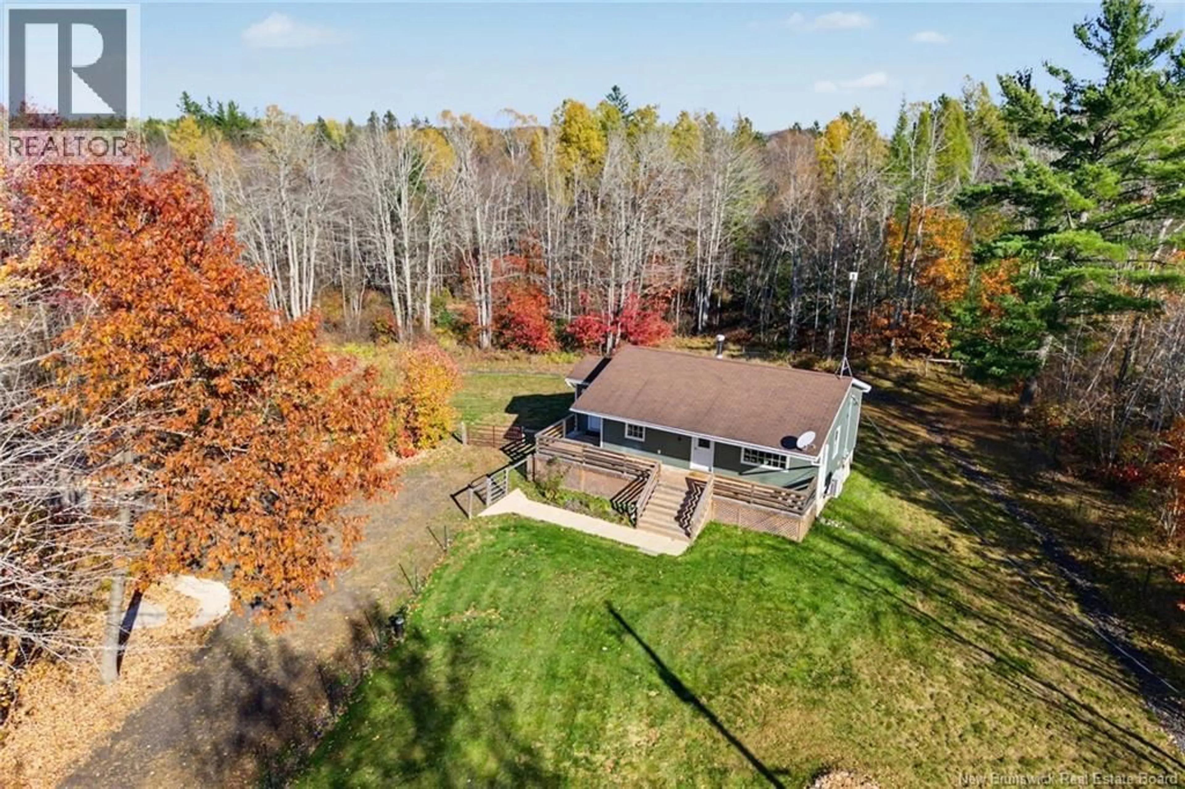 A pic from outside/outdoor area/front of a property/back of a property/a pic from drone, water/lake/river/ocean view for 10 EDGEWATER LANE, Cumberland Bay New Brunswick E4A3G9