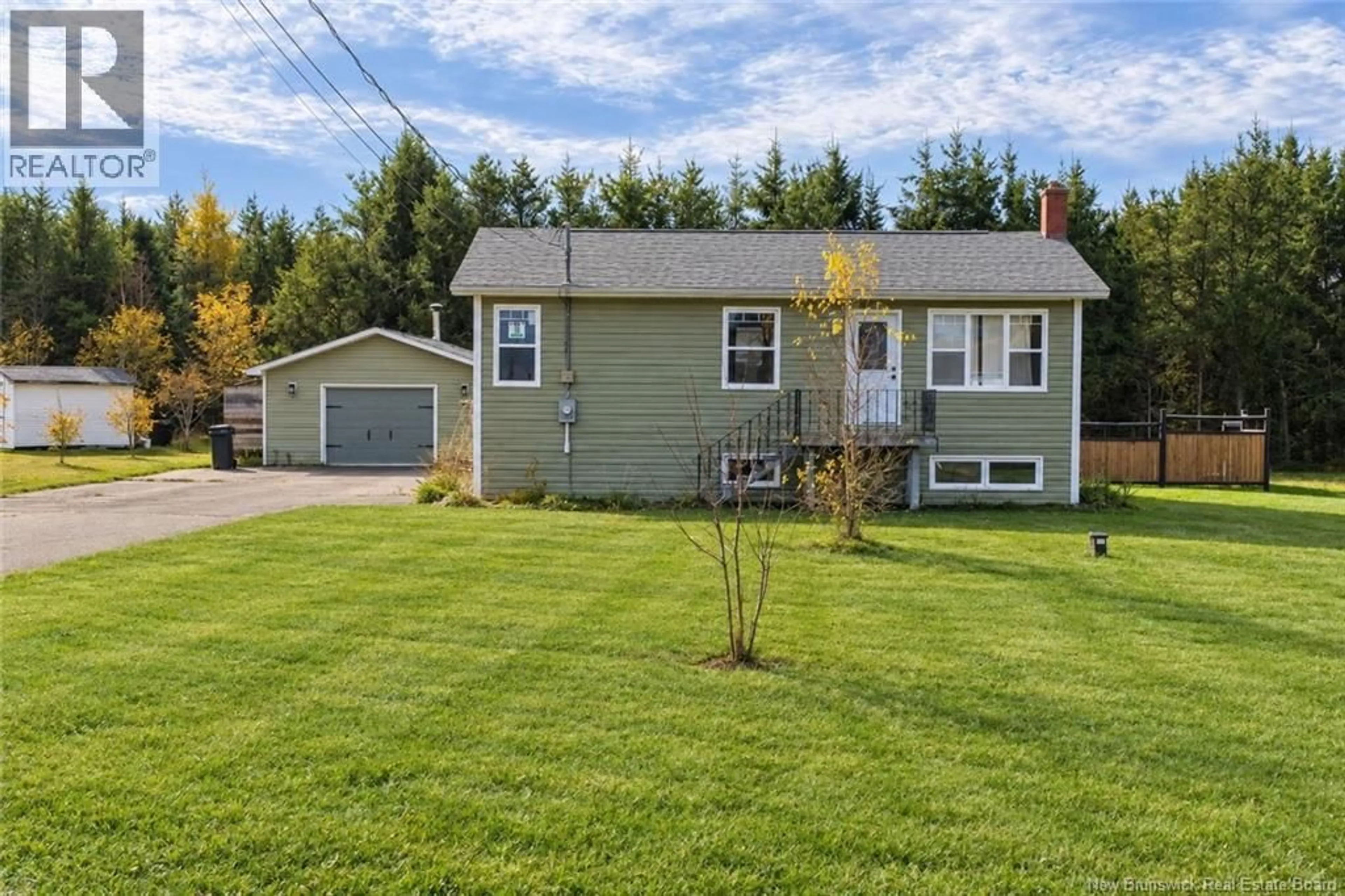 Home with vinyl exterior material, street for 37 PAUL STREET, Grand-Barachois New Brunswick E4P7Y4